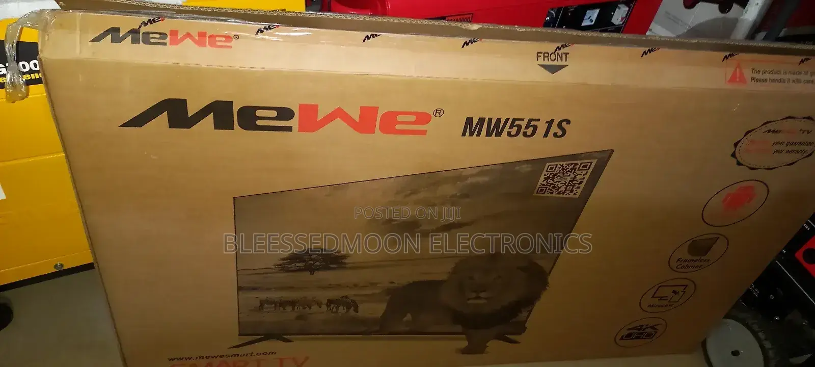 Mewe Double Screen Smart Television With Tunder Surrender