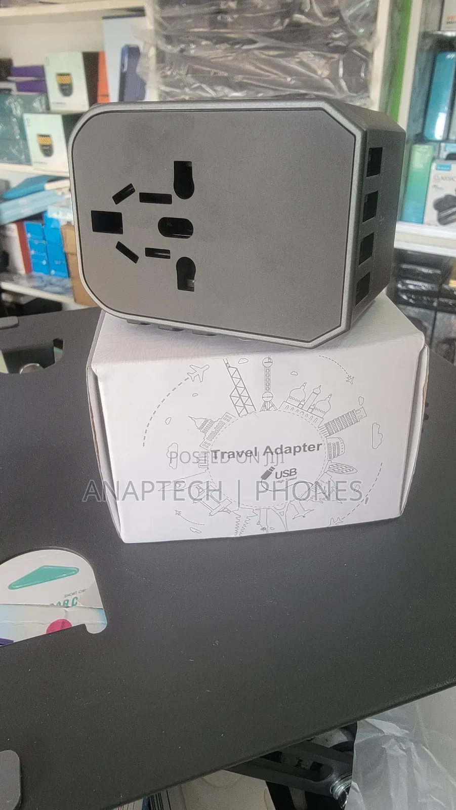 Universal Adapter Worldwide Charger for Uk / Eu / Us