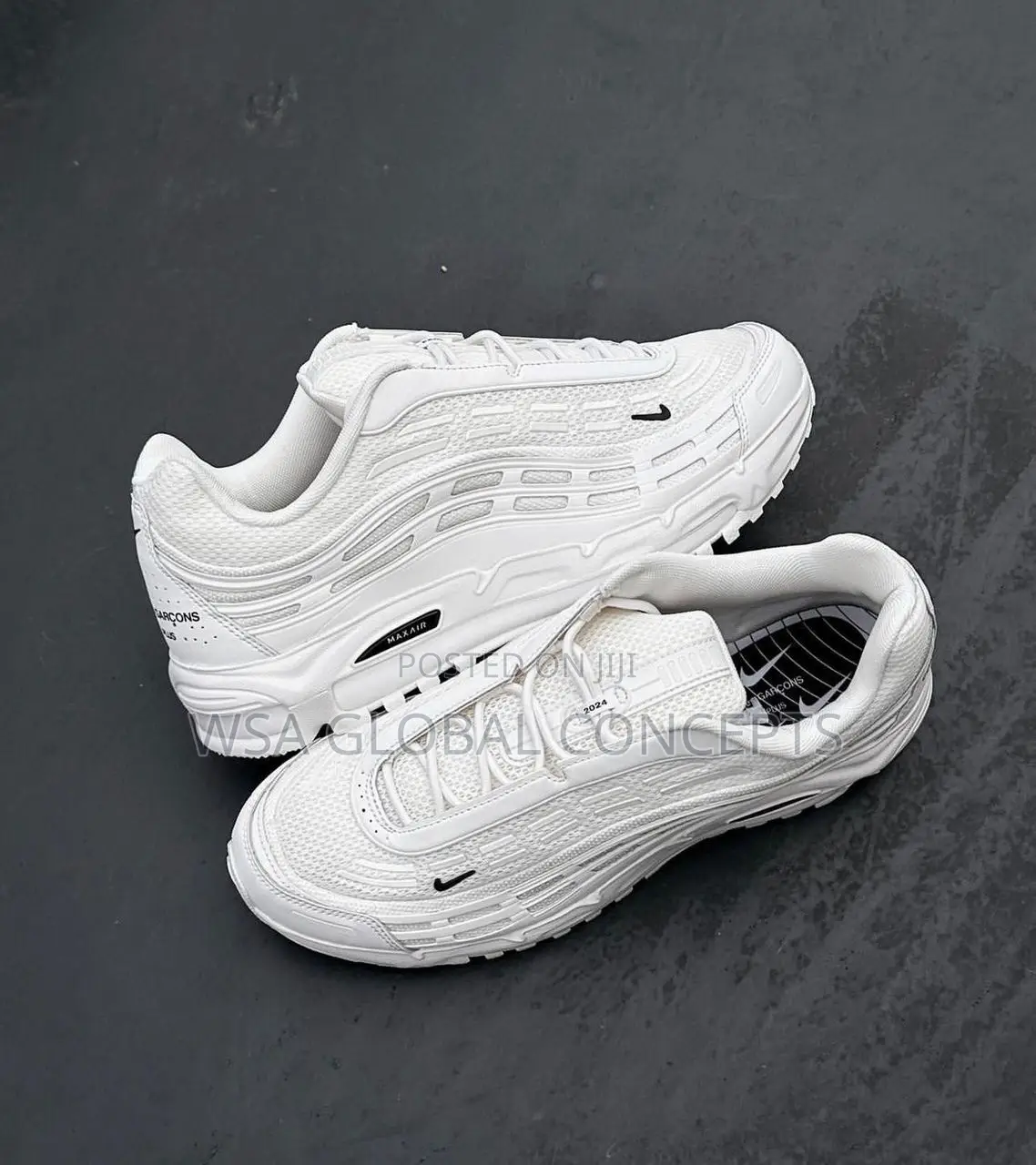 Hommie Plus X Nike Air Max TL 2.5 White Sneakers