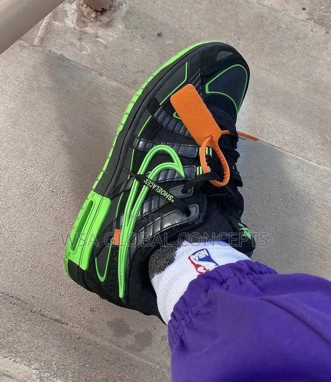 Nike Air Rubber Dunk Off-White Green-Strike Sneakers