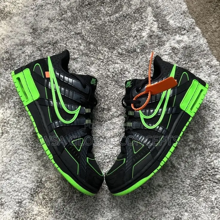 Nike Air Rubber Dunk Off-White Green-Strike Sneakers