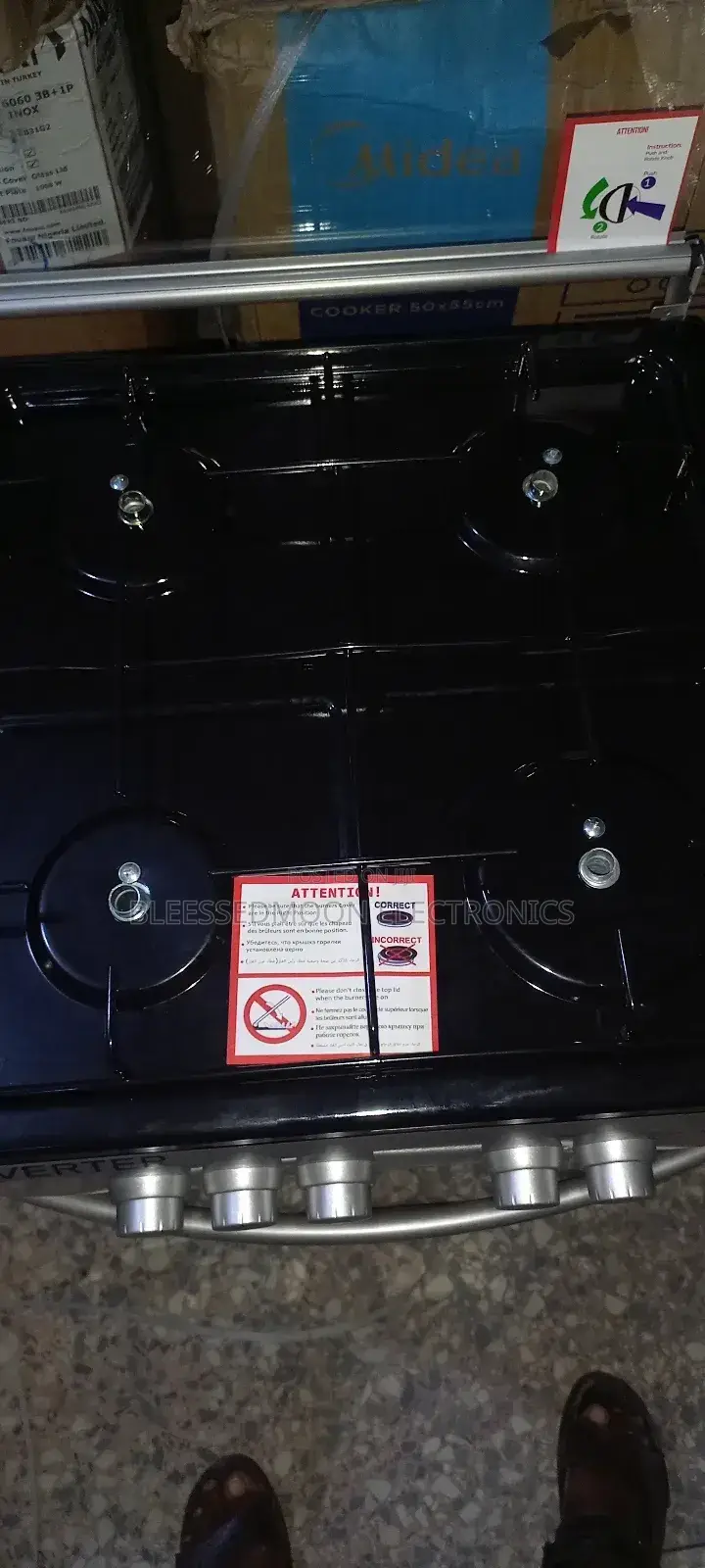 Maxi 50x50 Inverter Consumption of Gas 4bunner 3yrs Warranty