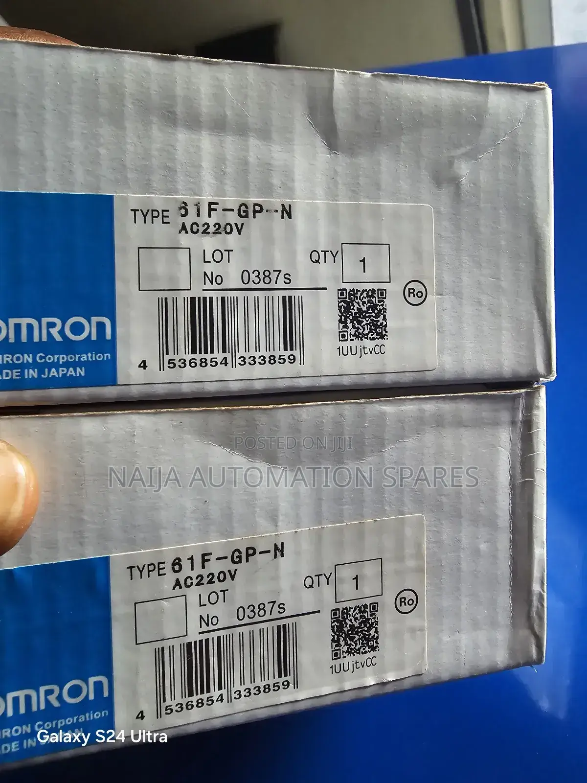 Omron |61f-Gp-N | Floatless Level Switch 220 Vac