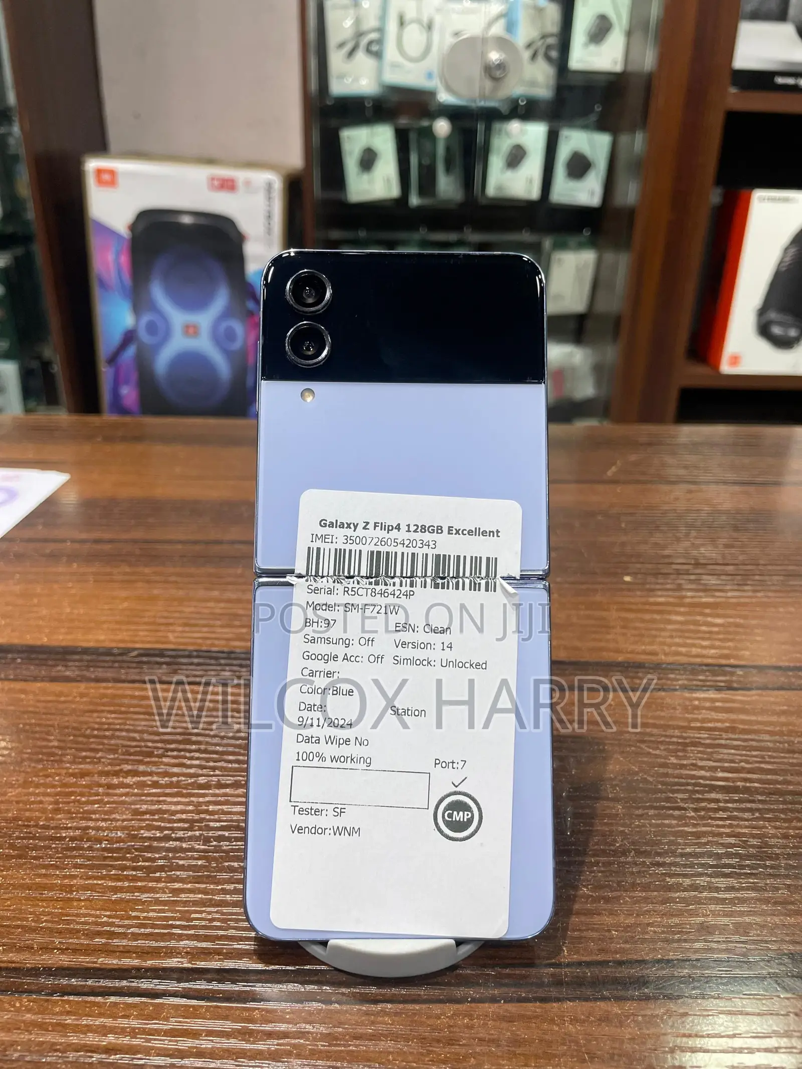 Samsung Galaxy Z Flip4 128 GB Blue