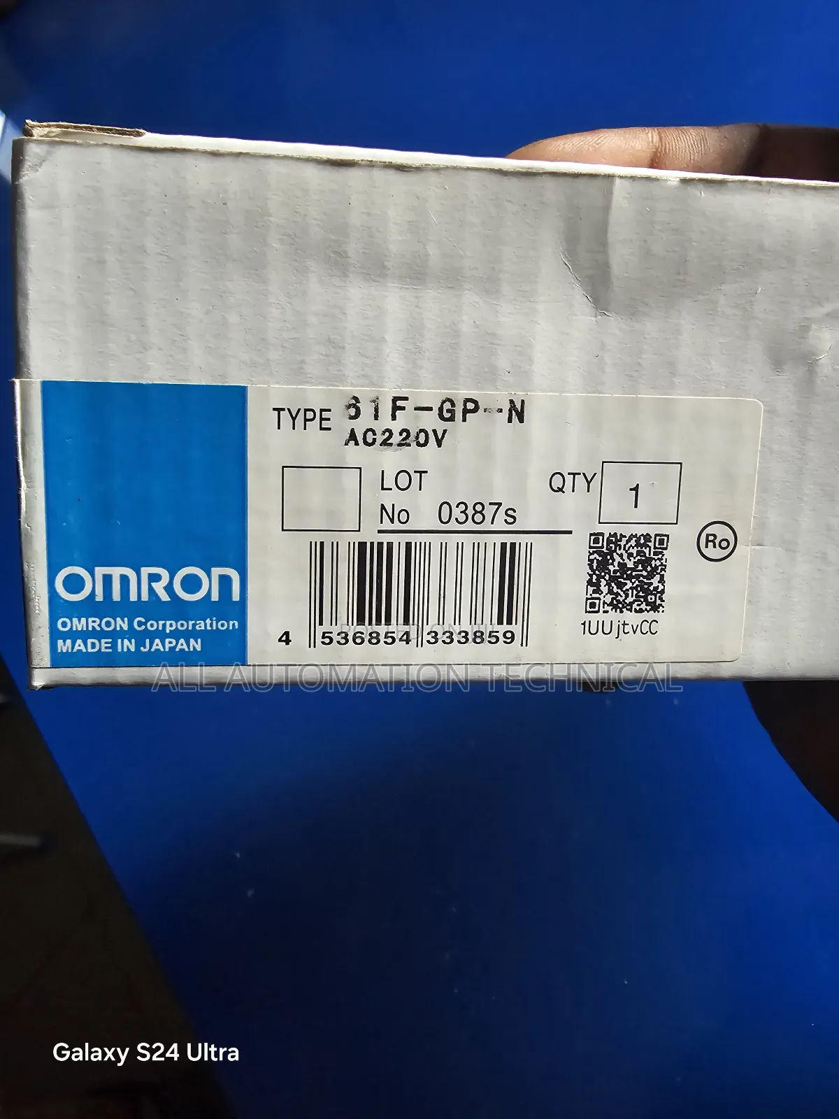 Omron |61f-Gp-N | Floatless Level Switch 220 Vac