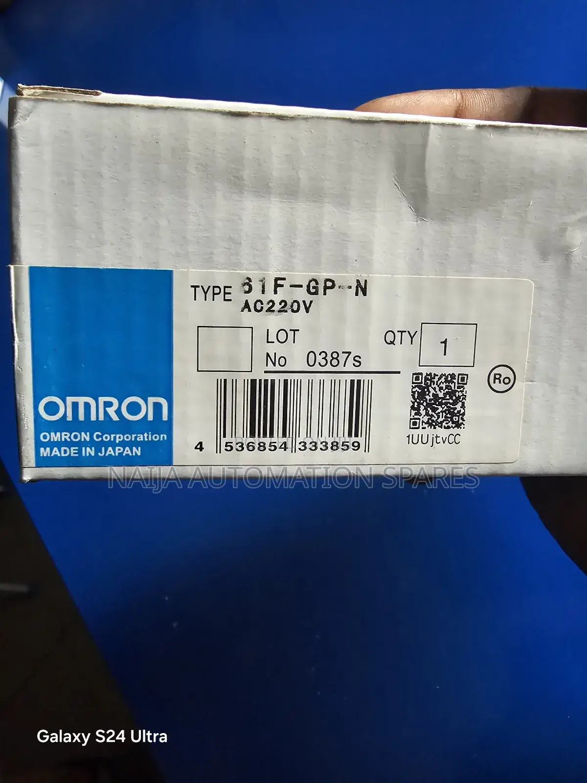 Omron |61f-Gp-N | Floatless Level Switch 220 Vac