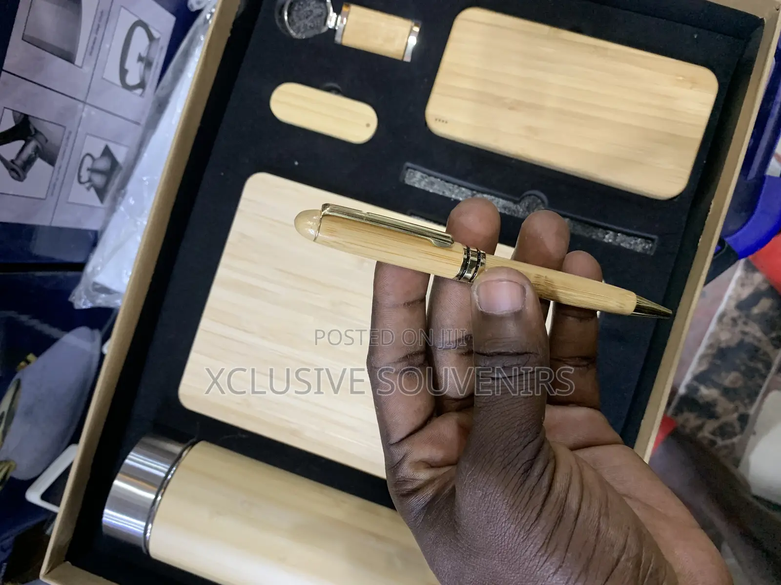 6in1 Real Bamboo Promotional Corporate Gift Set