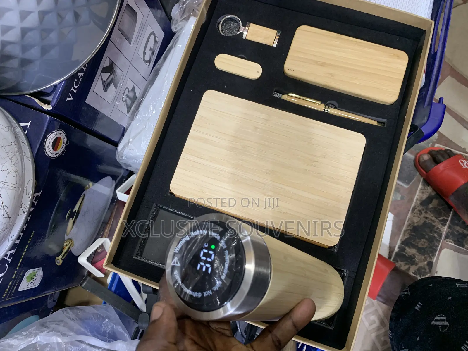 6in1 Real Bamboo Promotional Corporate Gift Set