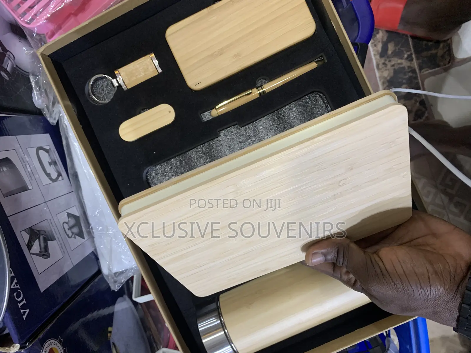 6in1 Real Bamboo Promotional Corporate Gift Set
