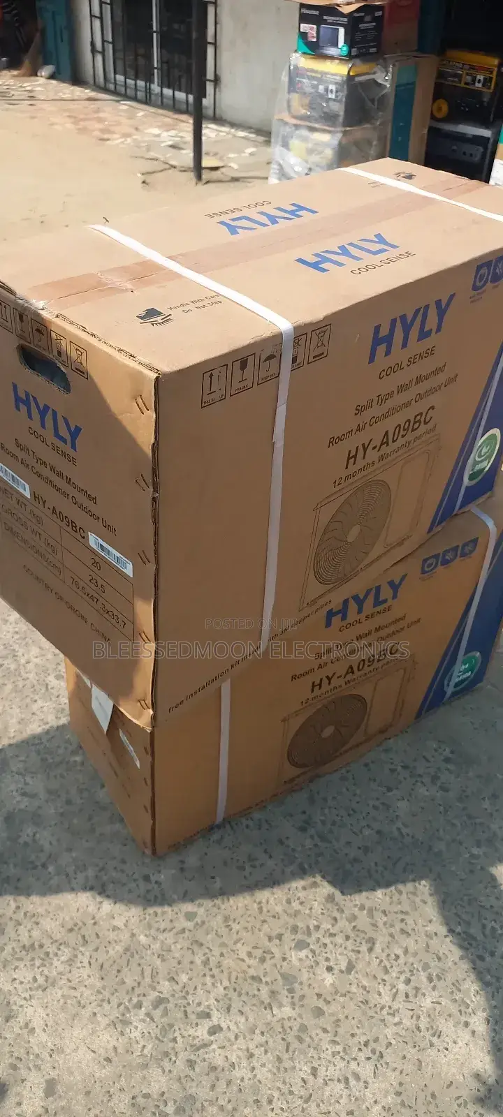 HYLY Smart Inverter Ac 1hp With Cooper Installation Kit