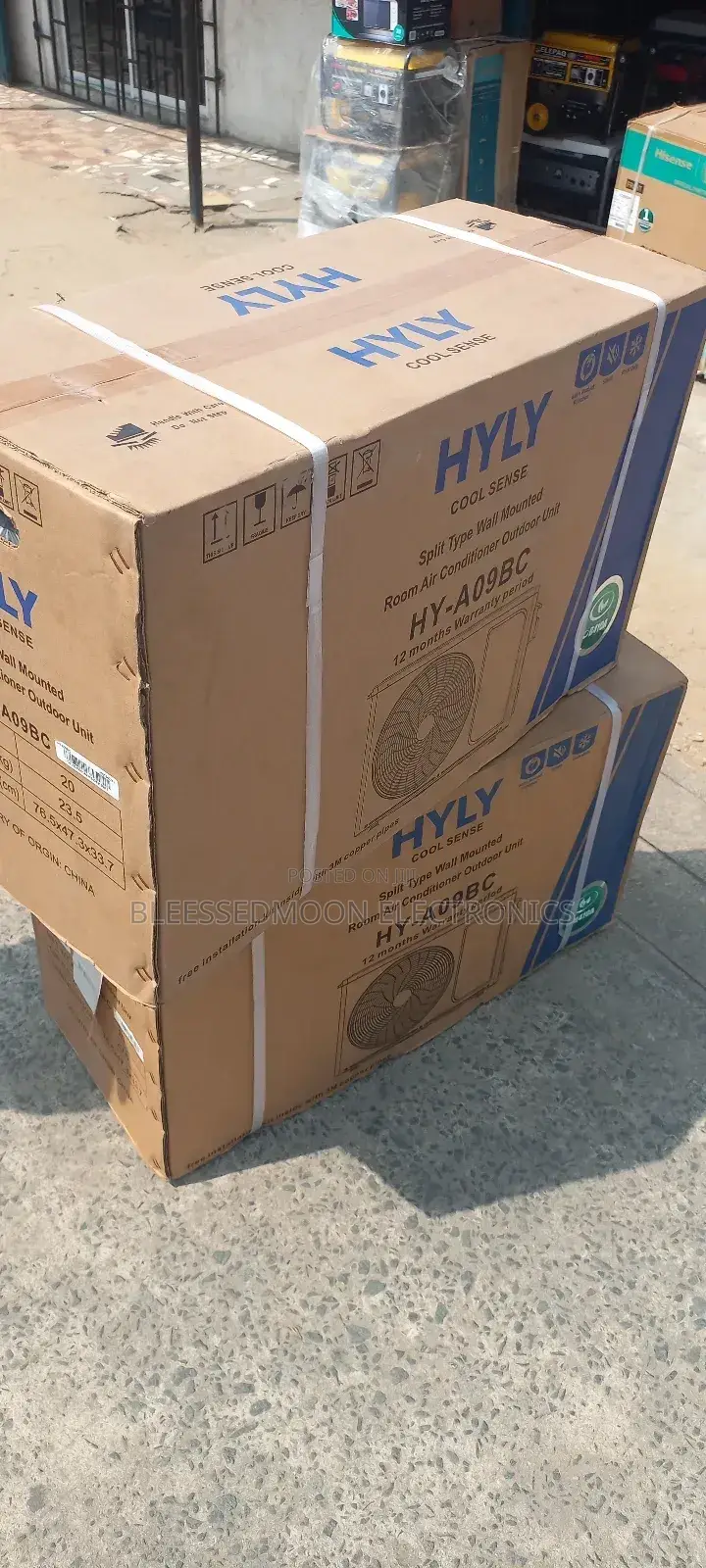 HYLY Smart Inverter Ac 1hp With Cooper Installation Kit