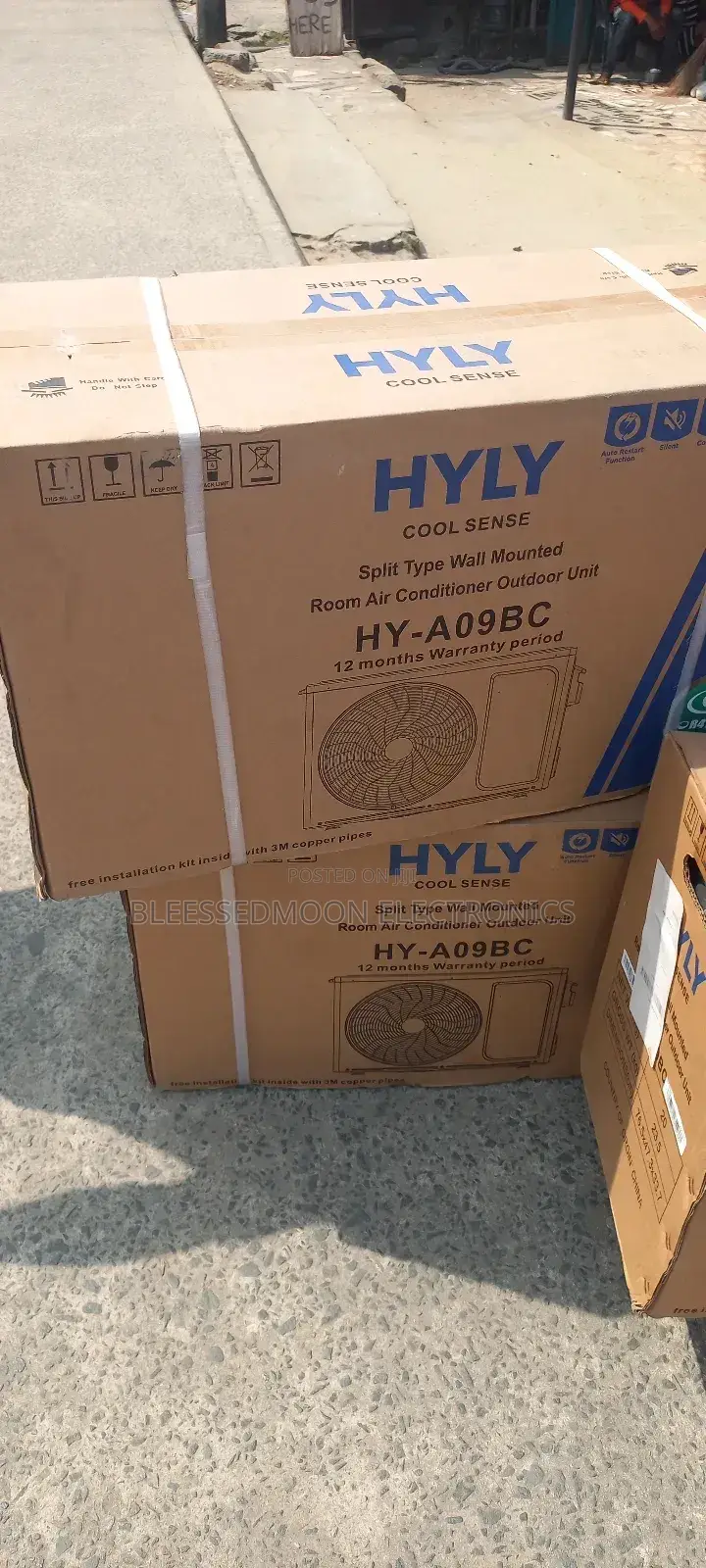 HYLY Smart Inverter Ac 1hp With Cooper Installation Kit