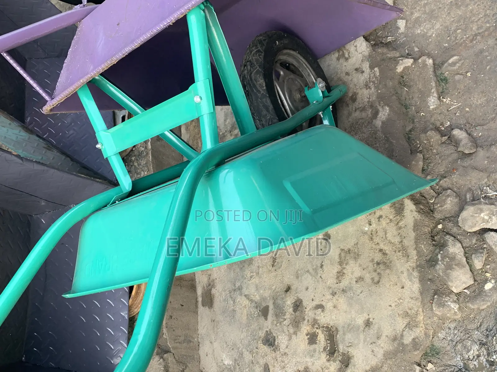 Imported Green Wheel Barrow