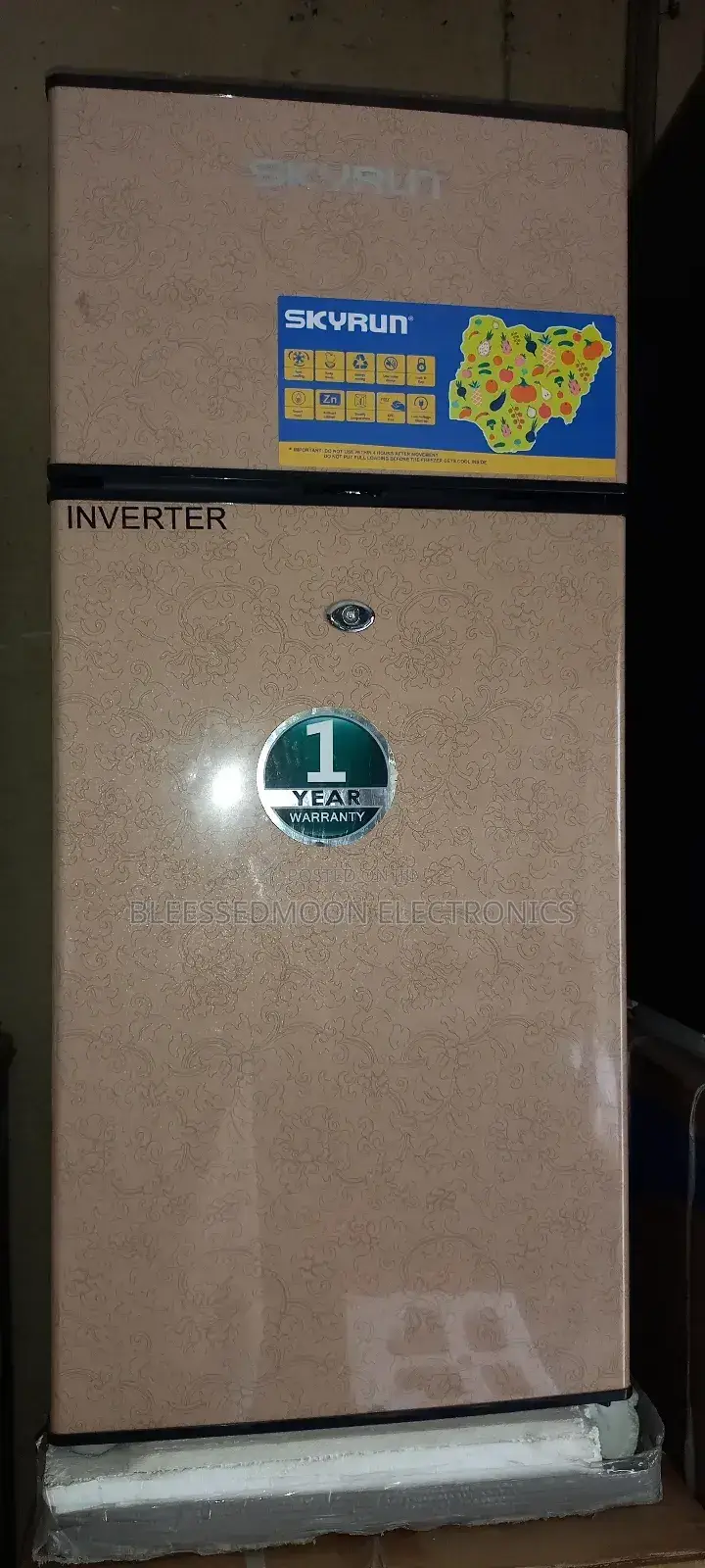 Skyrun Inverter Fridge 100 Liters 3 Years Garranty