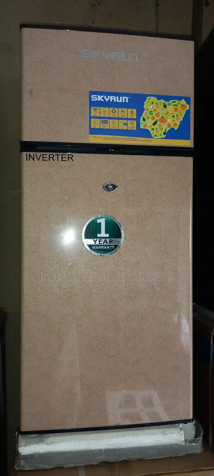 Skyrun Inverter Fridge 100 Liters 3 Years Garranty