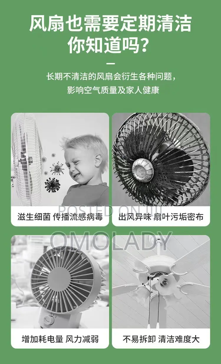 Electric Fan Cleaning Agent- 500ml