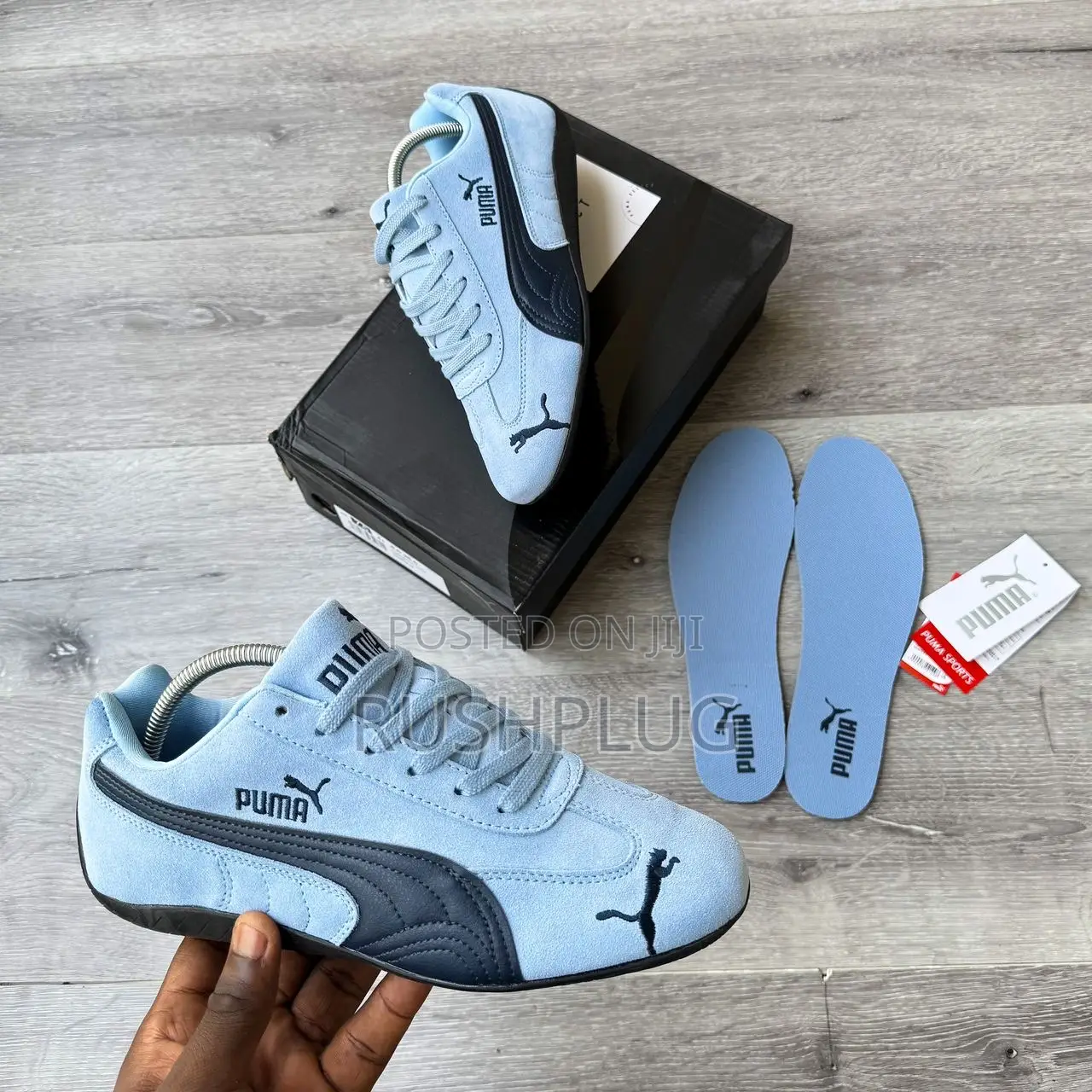 PUMA Speedcat Og “Light Blue - Club Navy” Sneakers