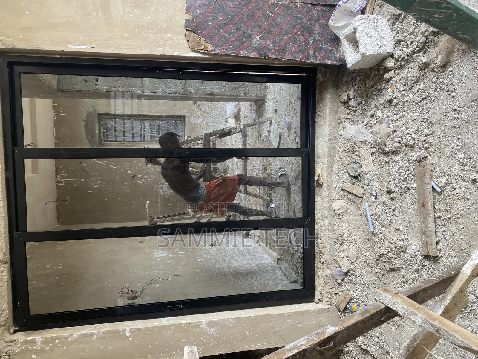 Ghana Sliding Door With Heavy Duty Rollers