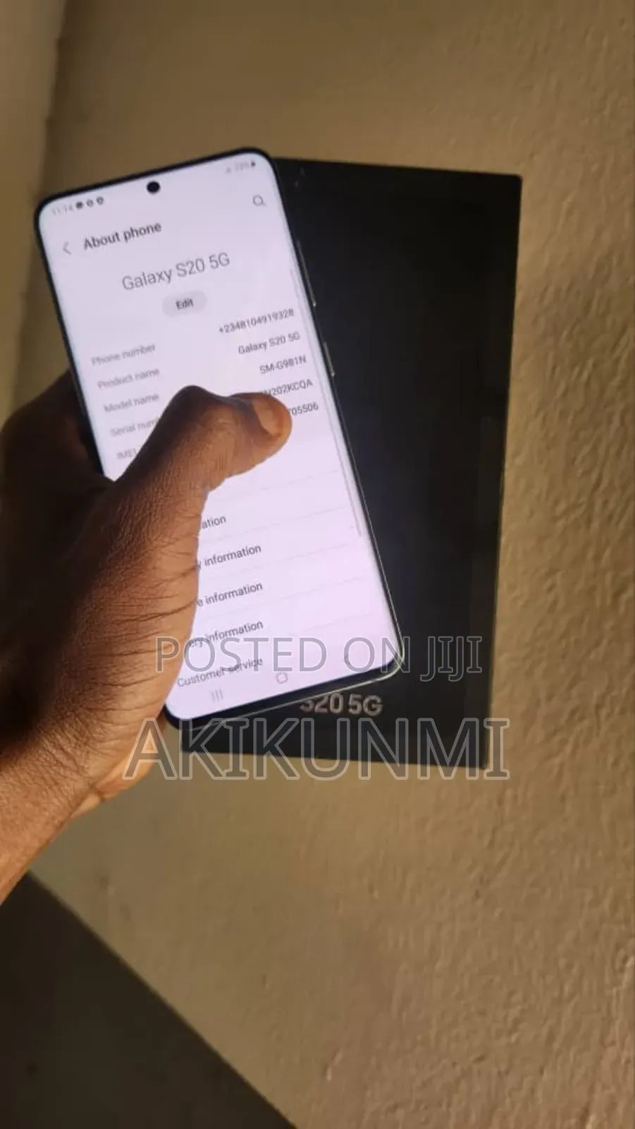 Samsung Galaxy S20 128 GB Gray