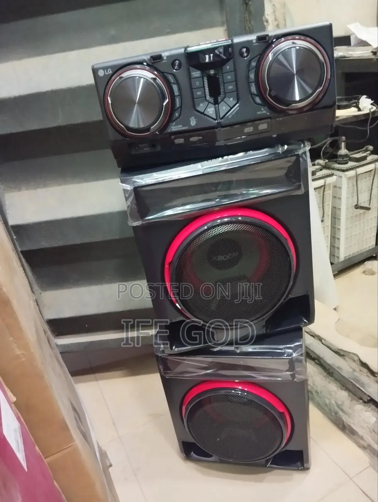Original LG XBOOM 950watts Sound System Bluetooth USB Etc