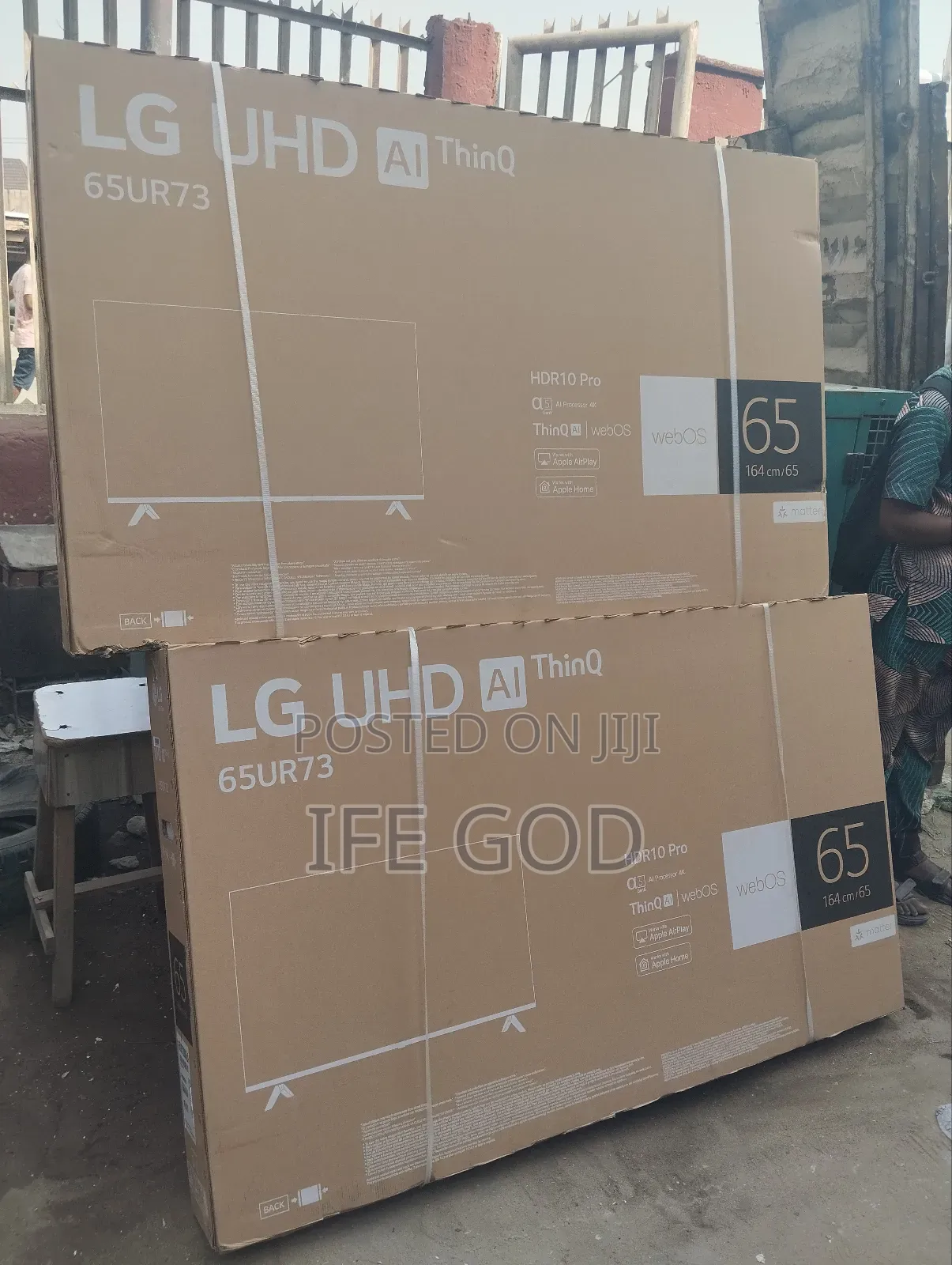 Original LG 65" TV 4KUHD A1 Thinq Smart Netflix Youtube Etc