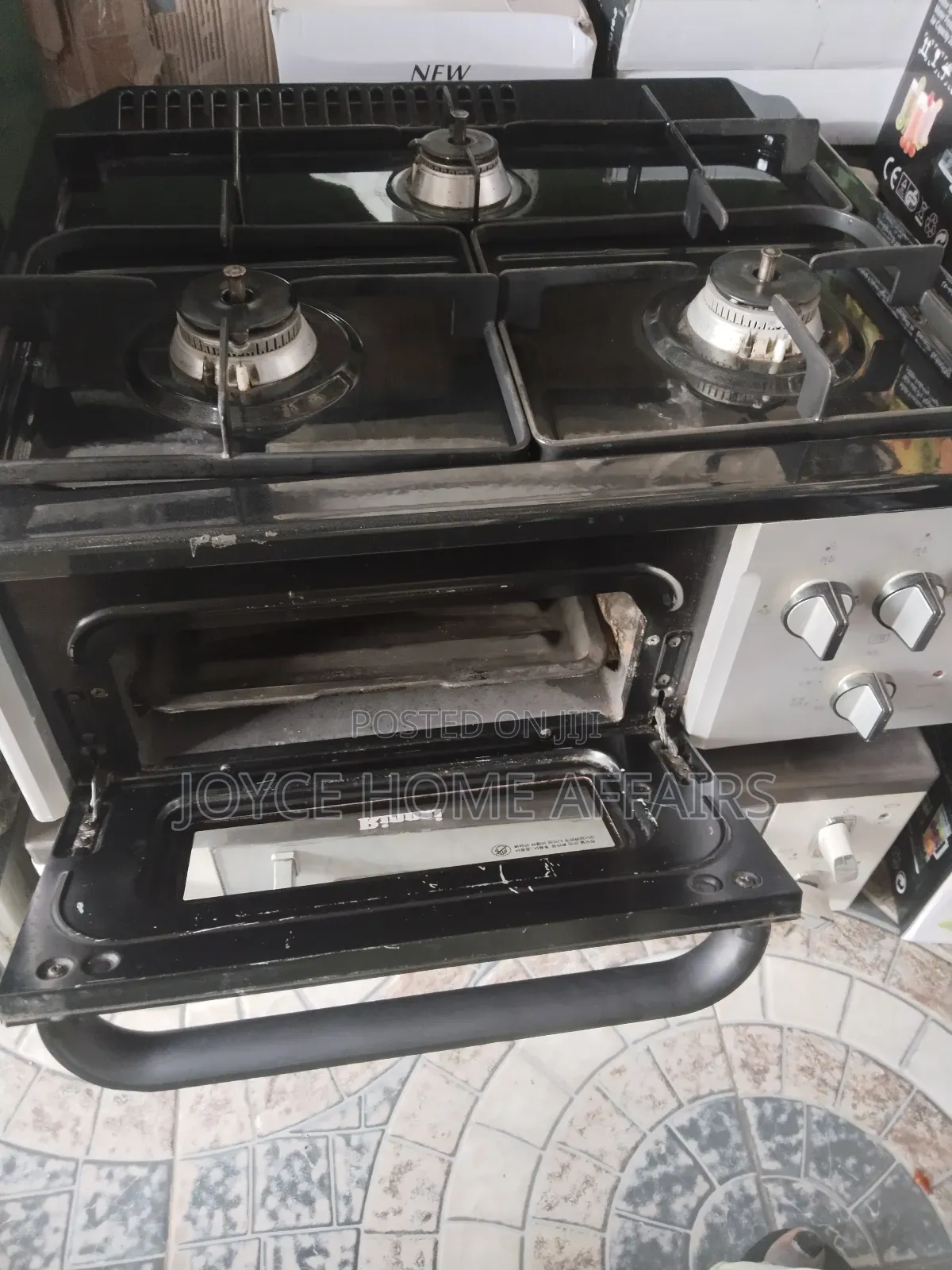 Table Top Gas Cooker With Grill