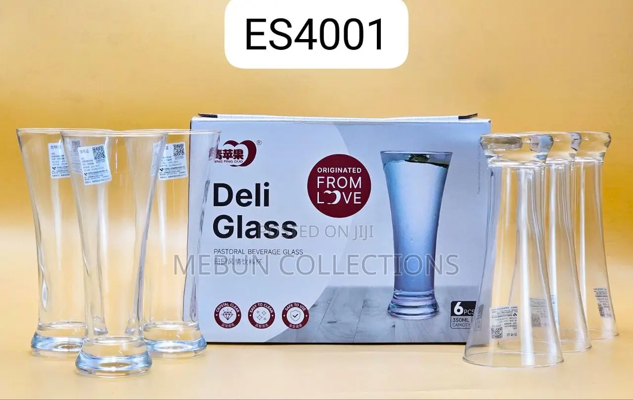 6 PCS Beer Glass Cup