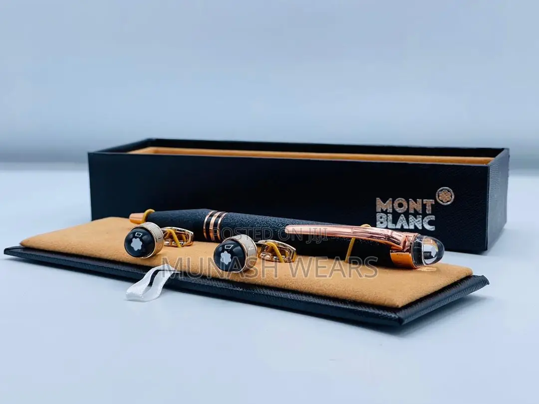 Luxury Montblanc Pen and Cuflins