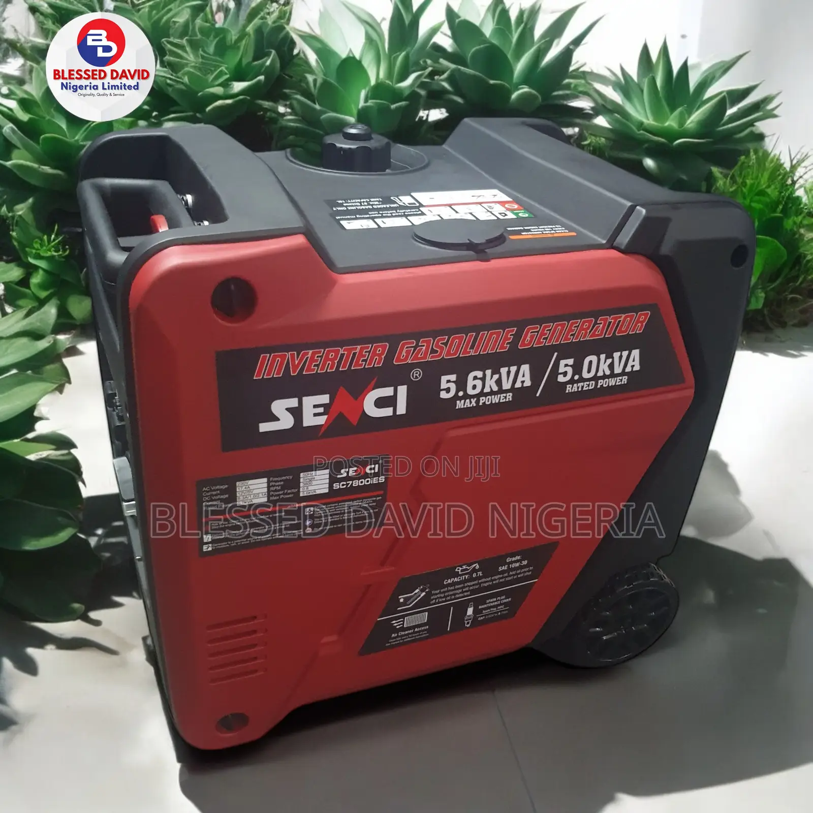 Senci Sc7800ies 5kva / 5.6kva Inverter Petrol Generator
