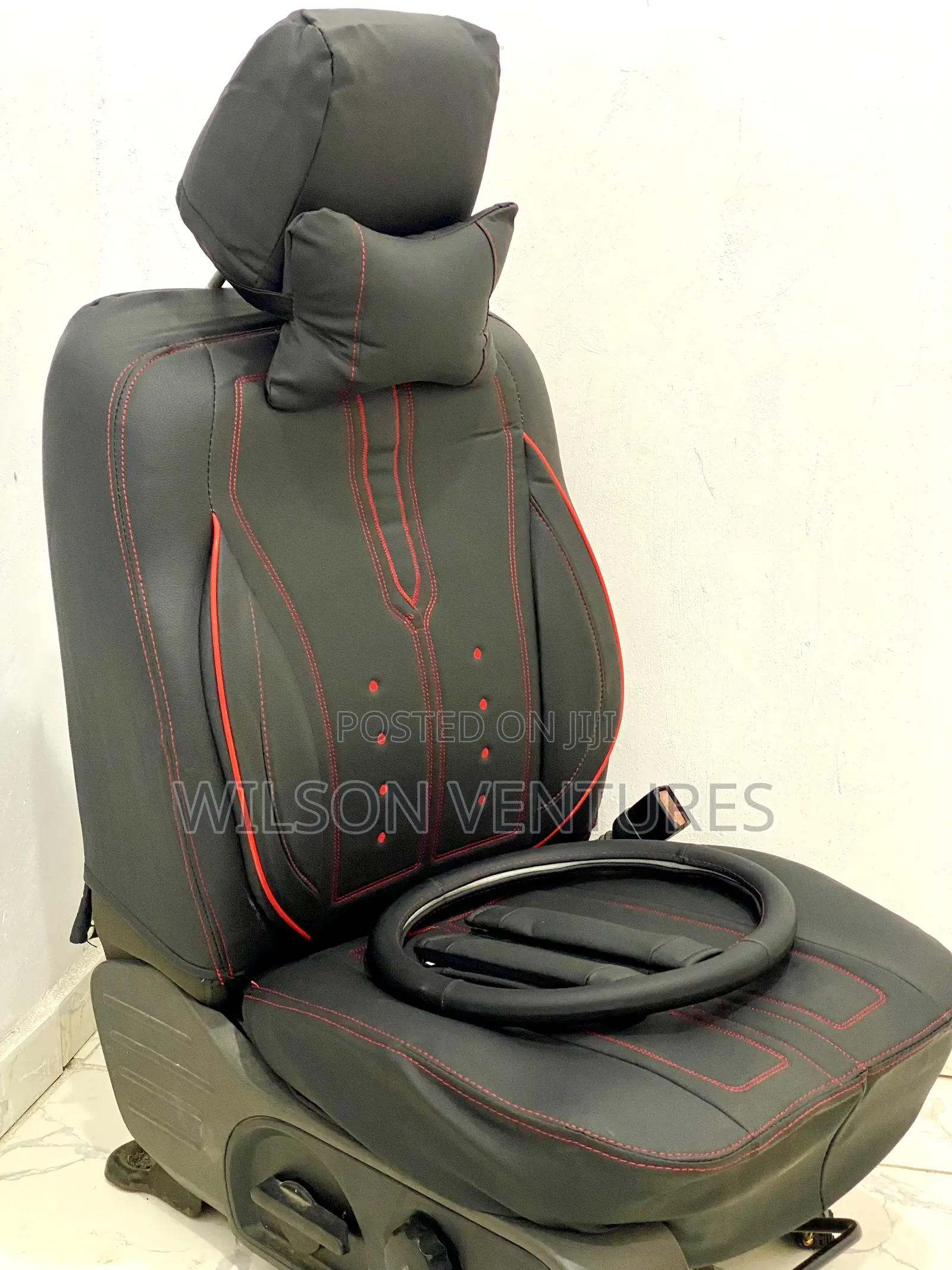 Car Leather Car Seat Cover for 5 Seater