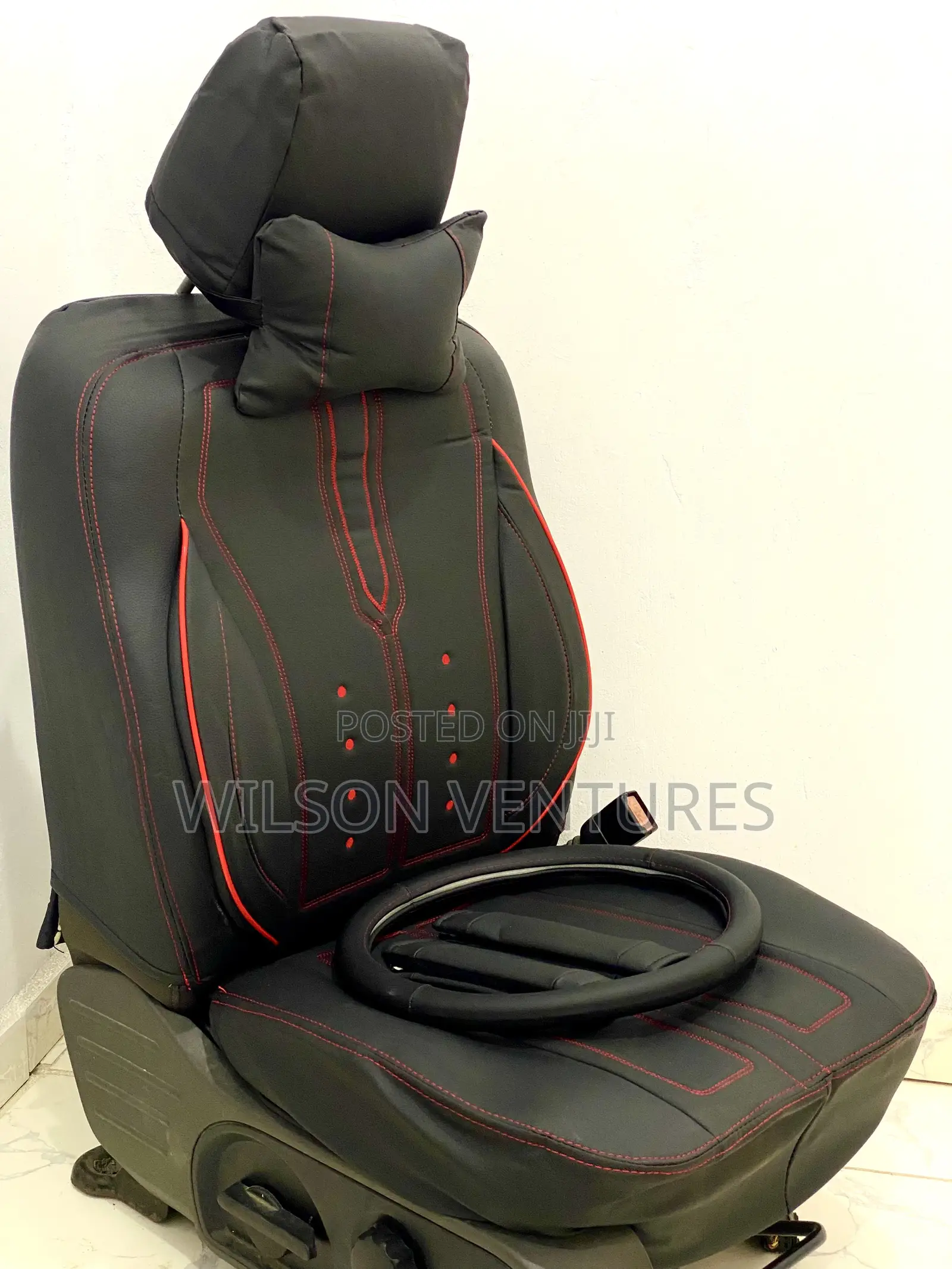 Car Leather Car Seat Cover for 5 Seater