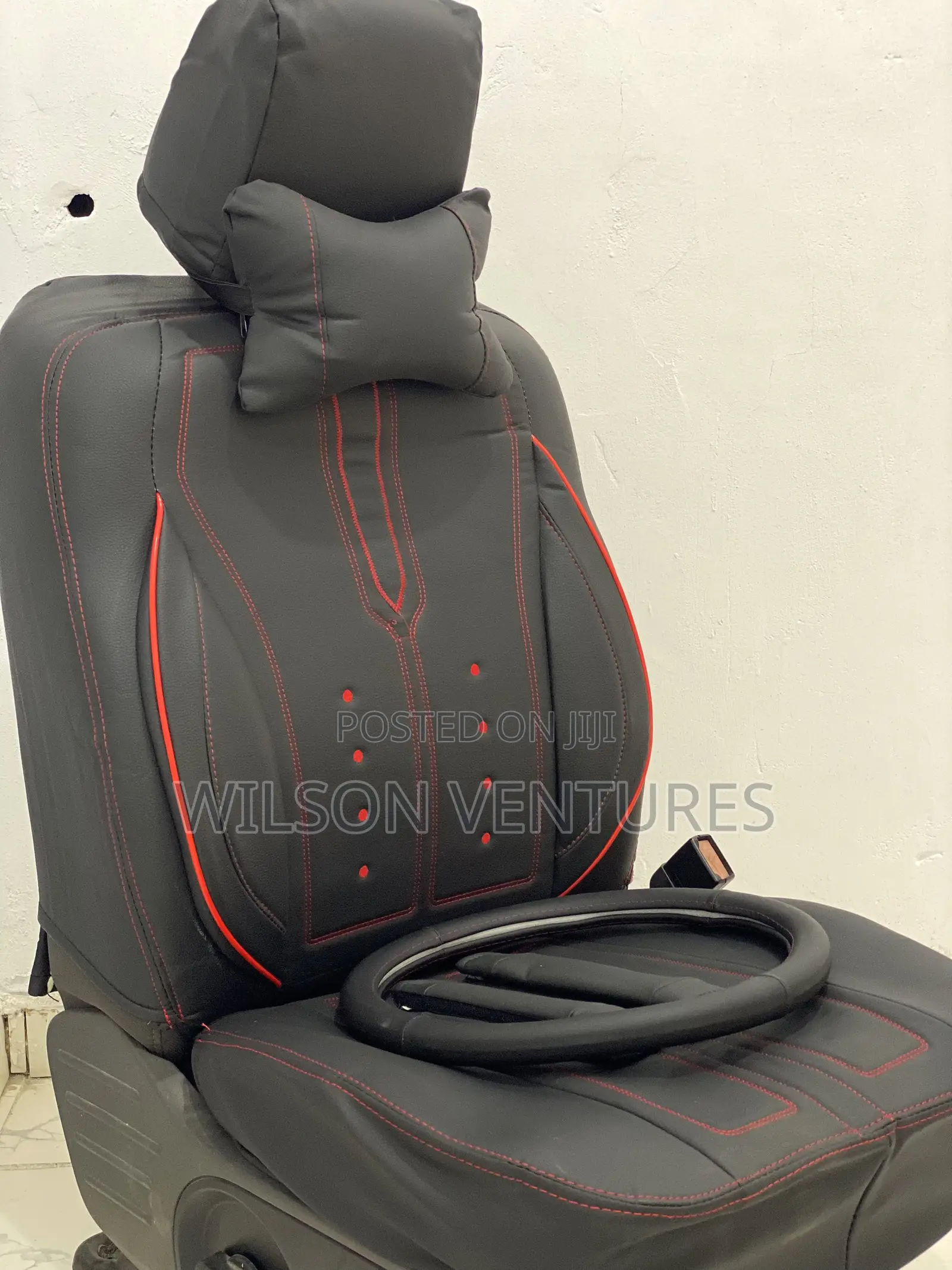 Car Leather Car Seat Cover for 5 Seater