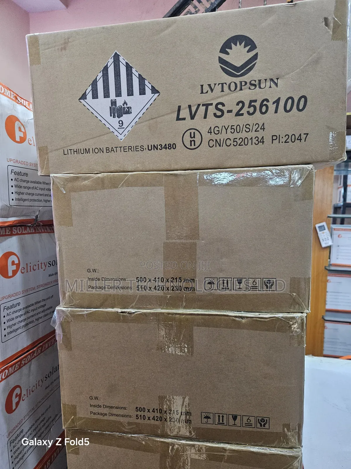Lvtopsun Lithium Ion Batteries 2.5kw