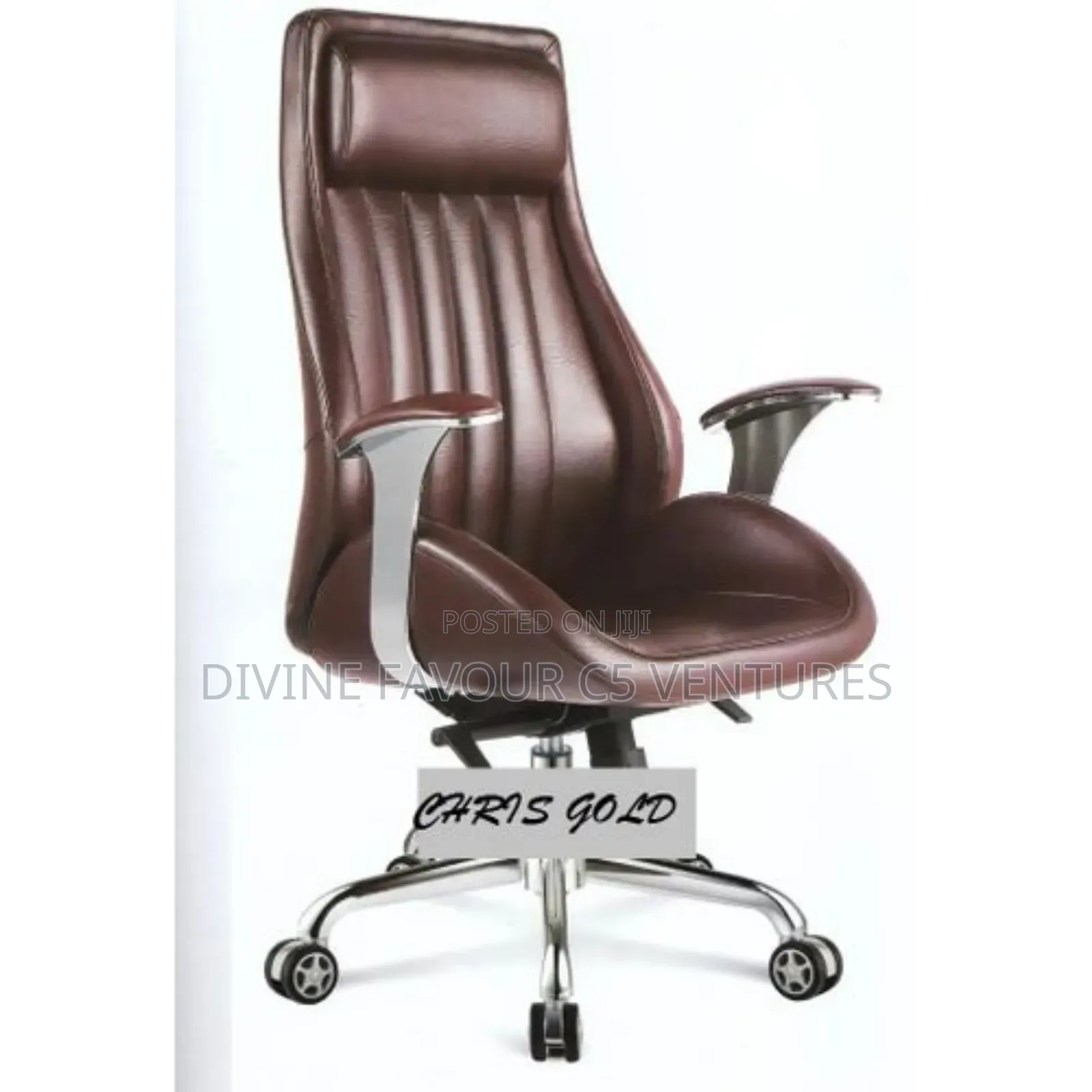Office Chair for Ceo With High Back and Arms
