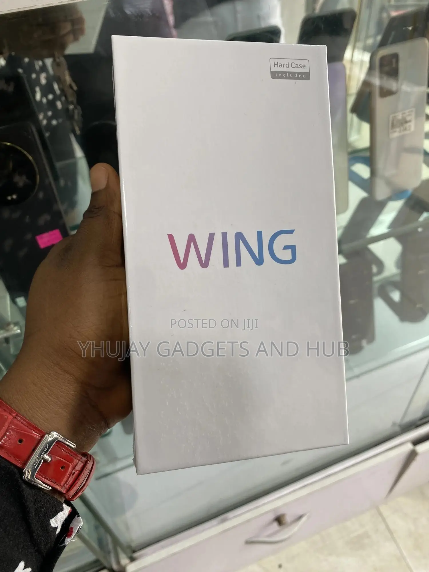 New LG Wing 5G 256 GB Black