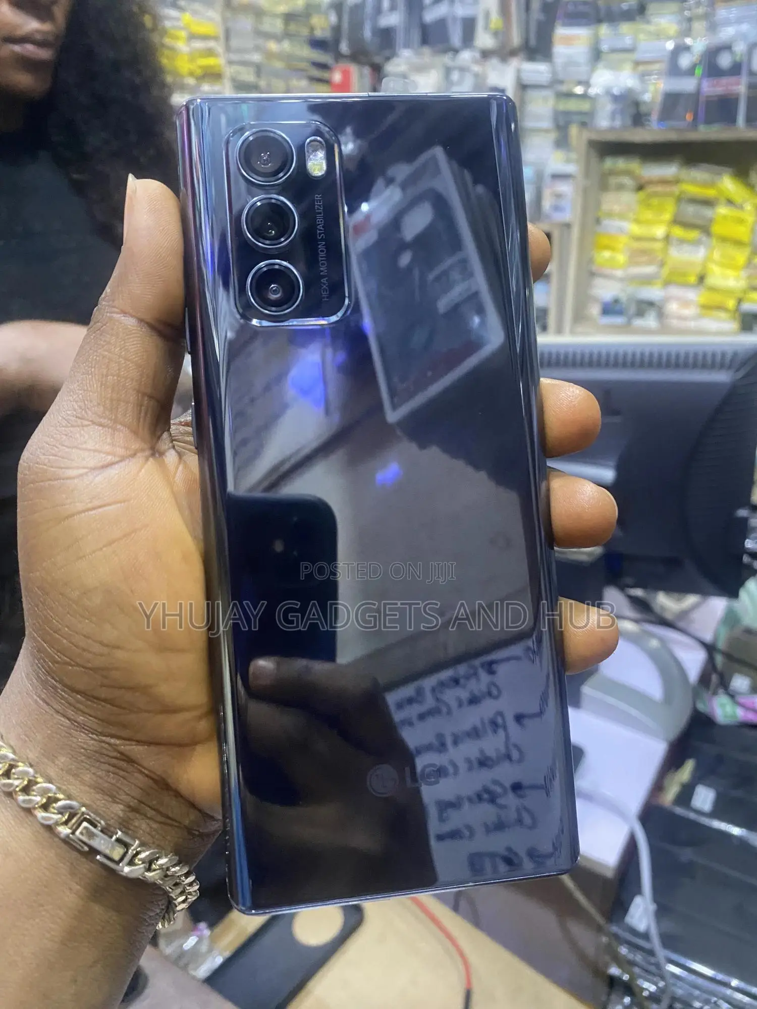 New LG Wing 5G 256 GB Black