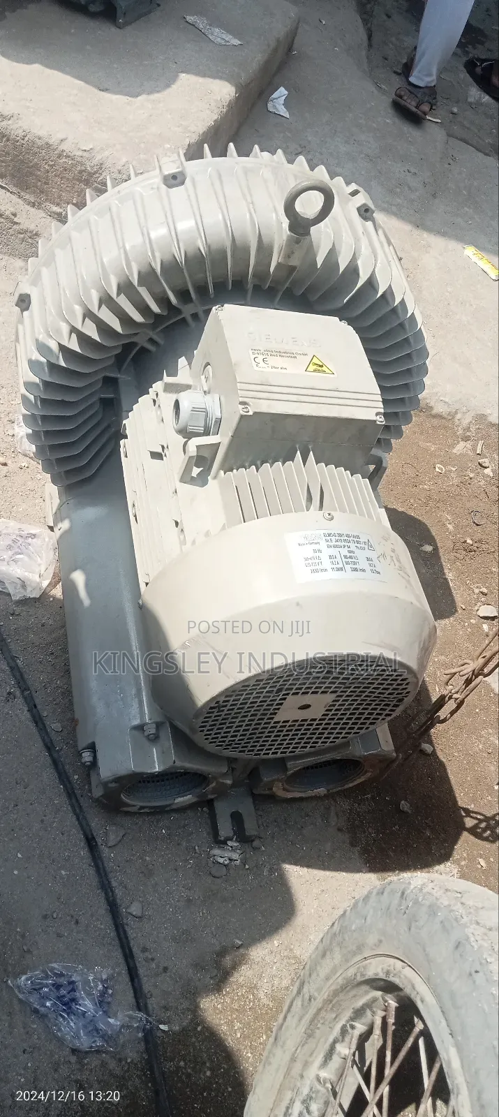 Siemens Exhaust Motor 15hp-11kw High-Speed