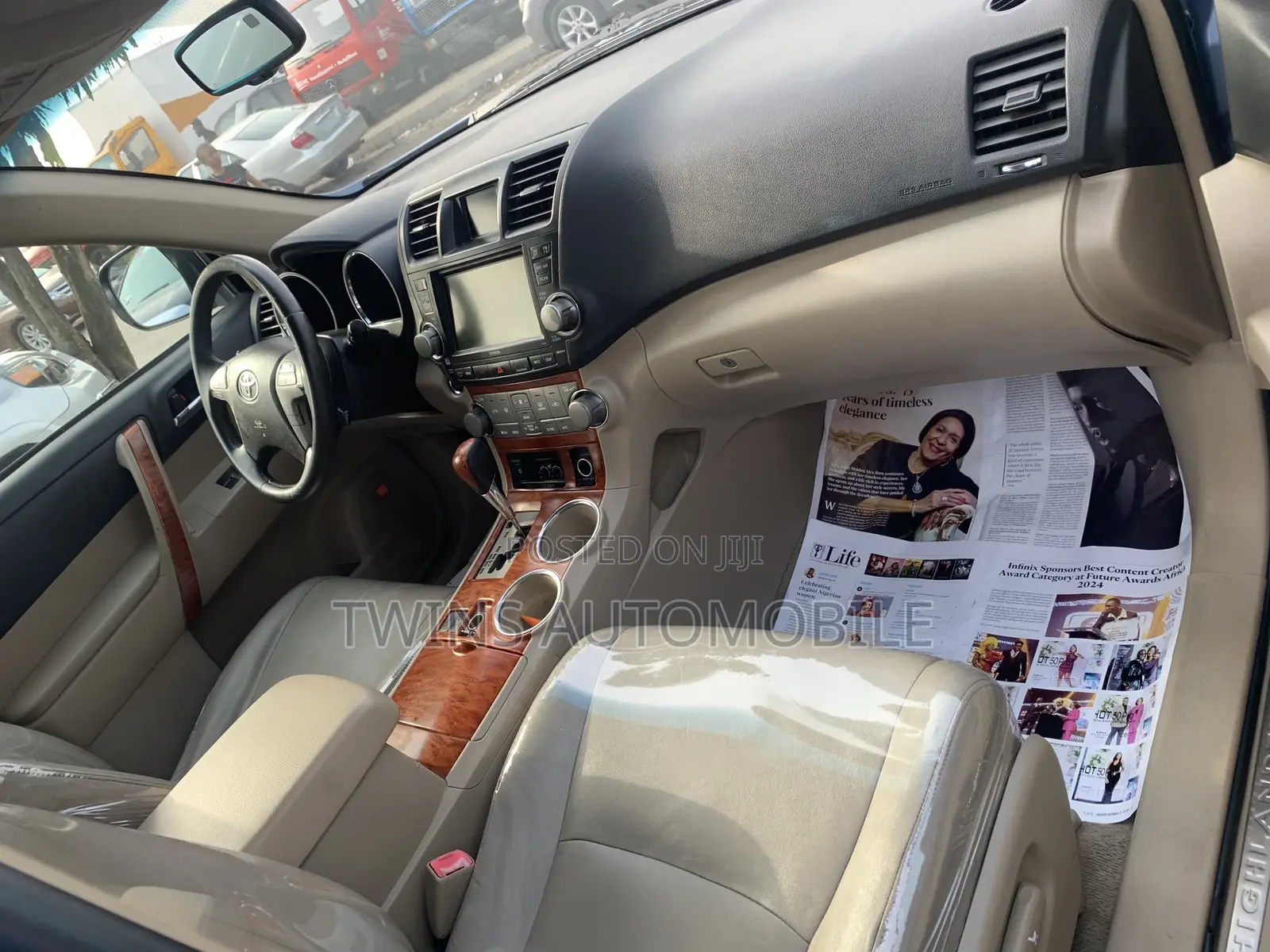 Toyota Highlander Limited 2010 Blue