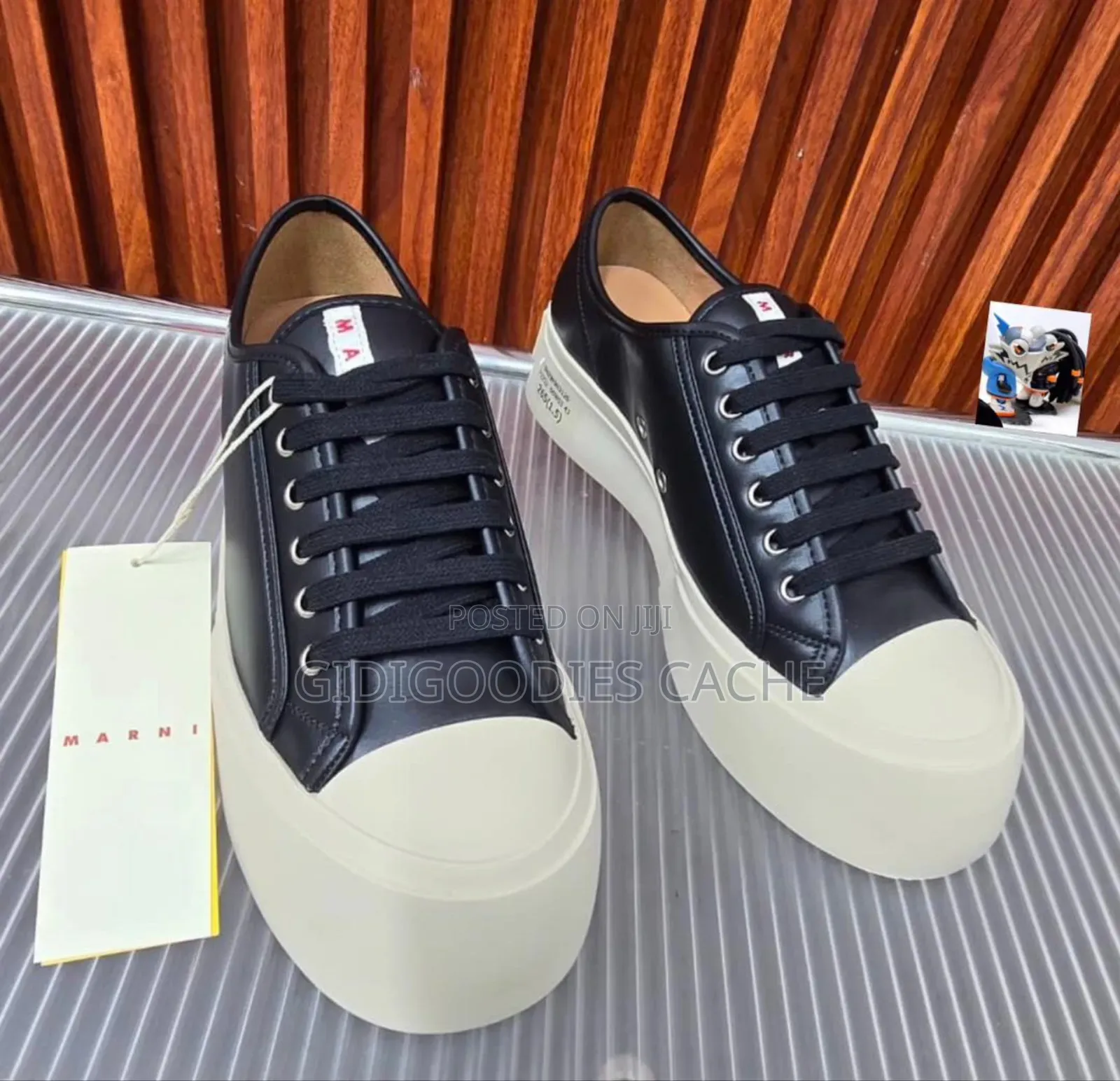 Marni Denim/Leather Sneakers