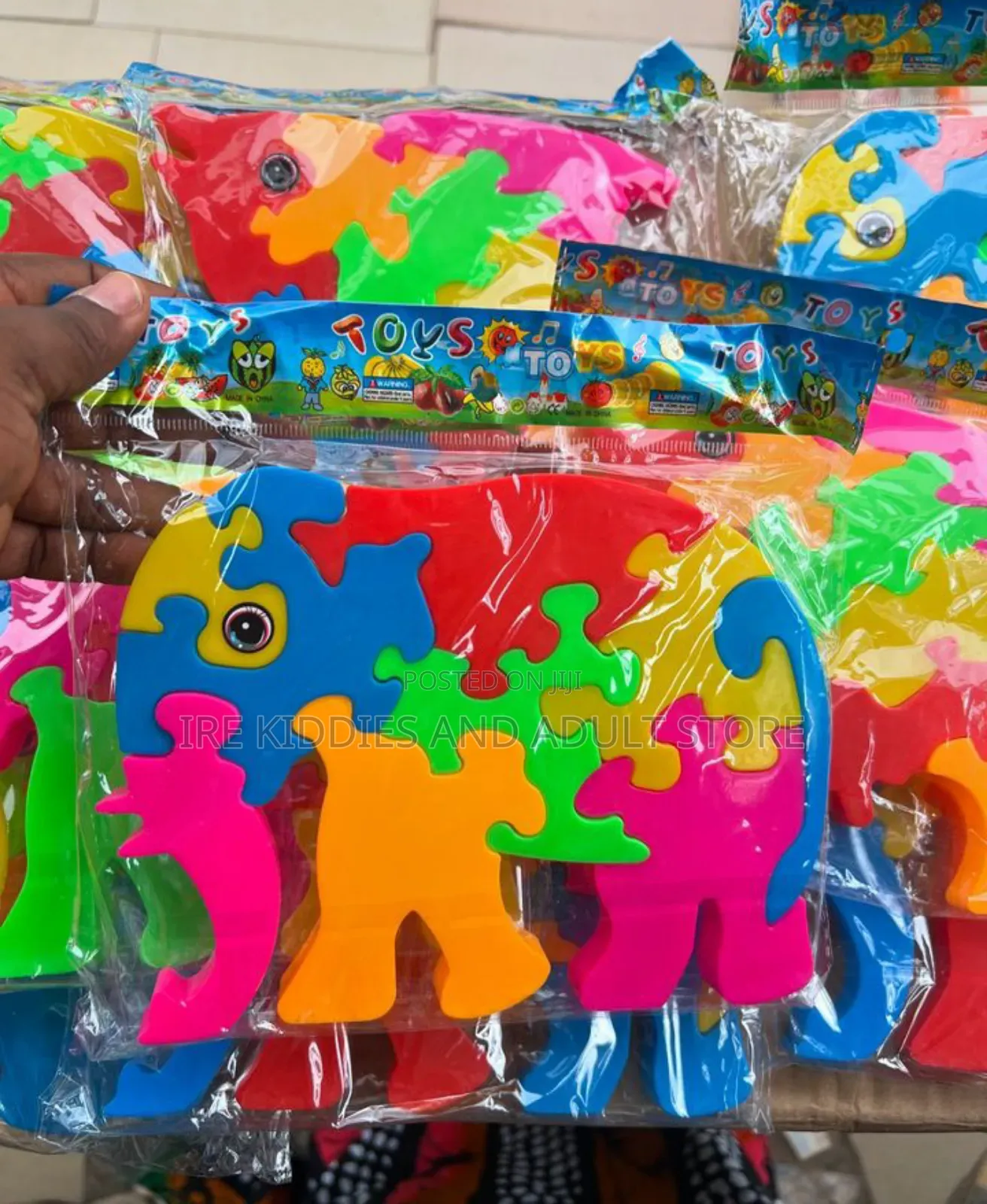 12 PCS of Animal Puzzle