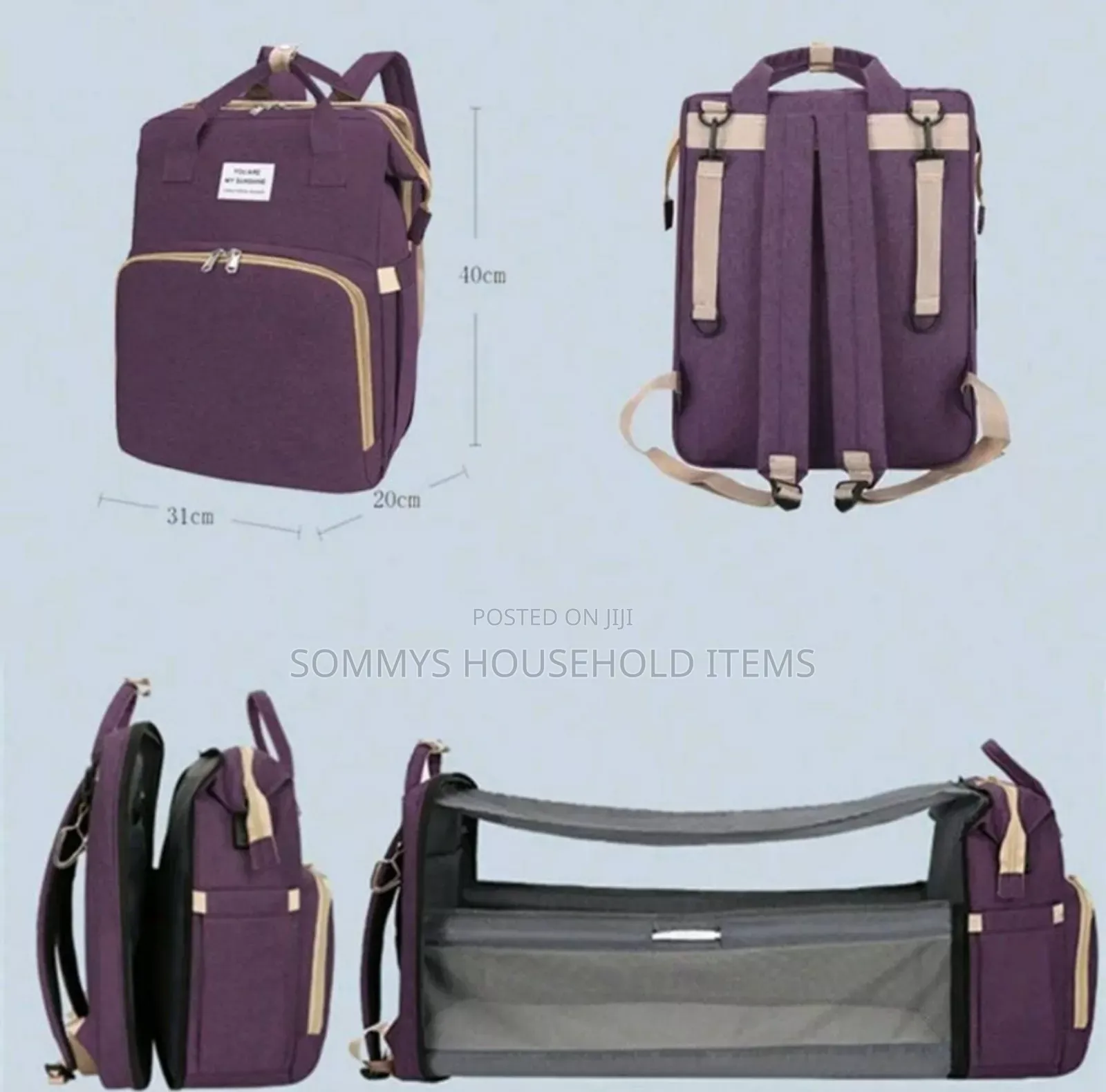 Baby Bag With Bed