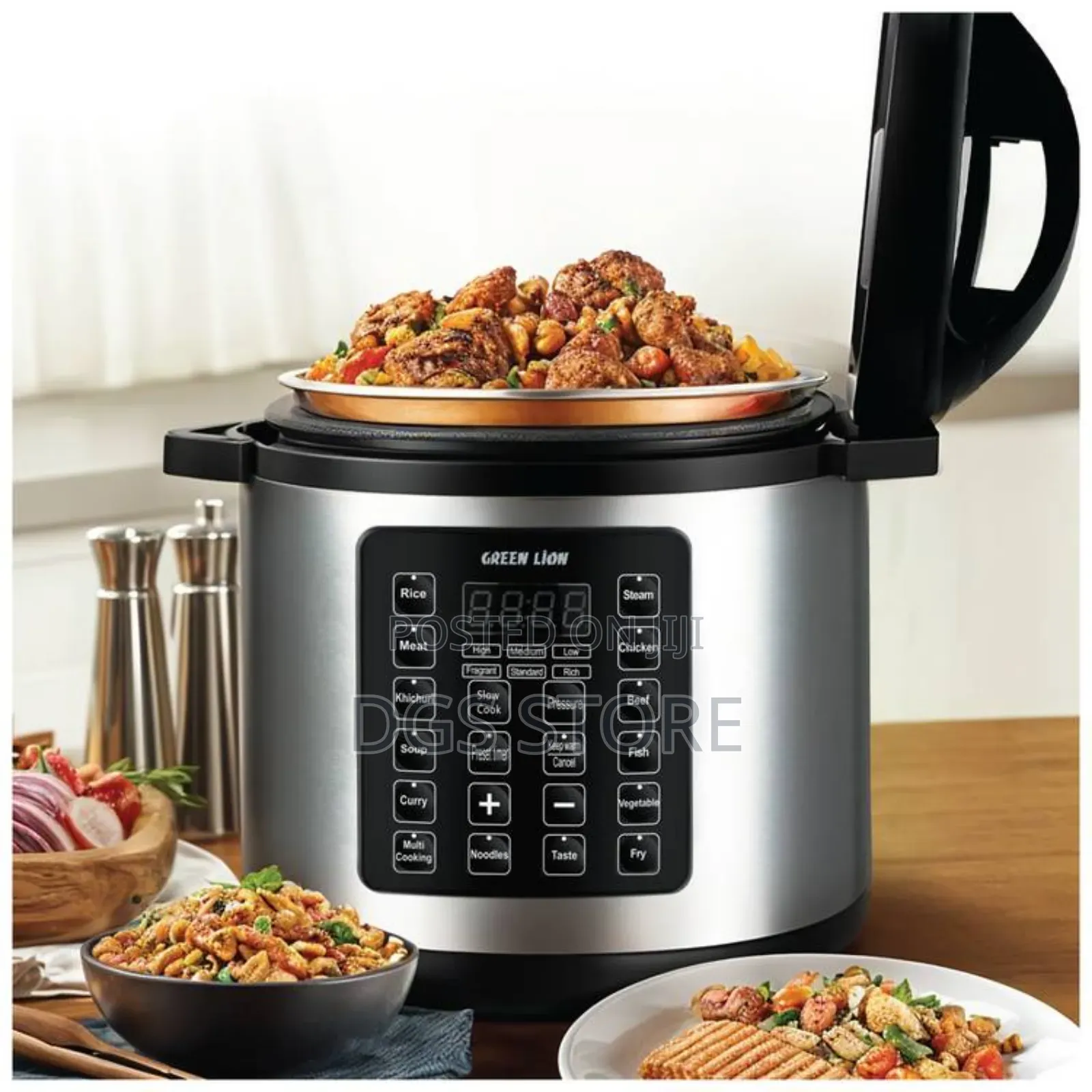 Green Lion 8L Electric Pressure Cooker