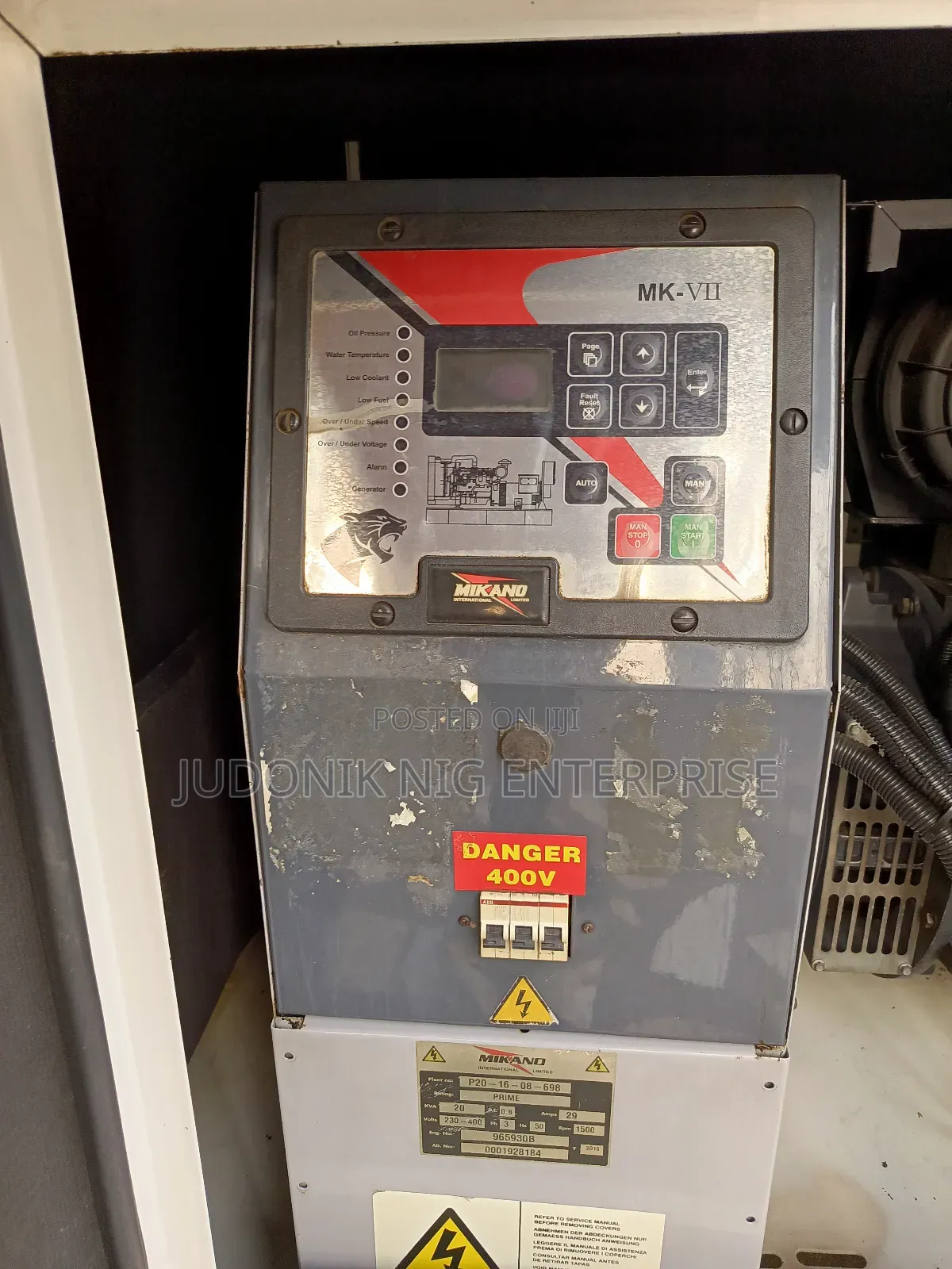 20kva Mikano Perkins Smart Body