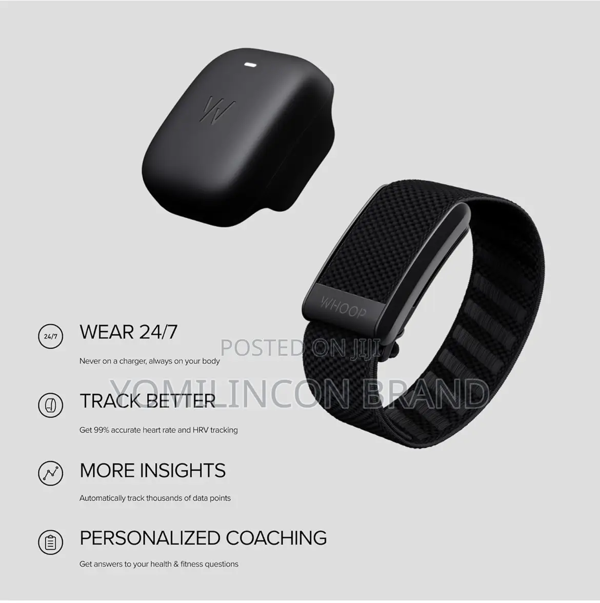 Whoop 4.0 With 12 Month Subscription – Wearable Health.