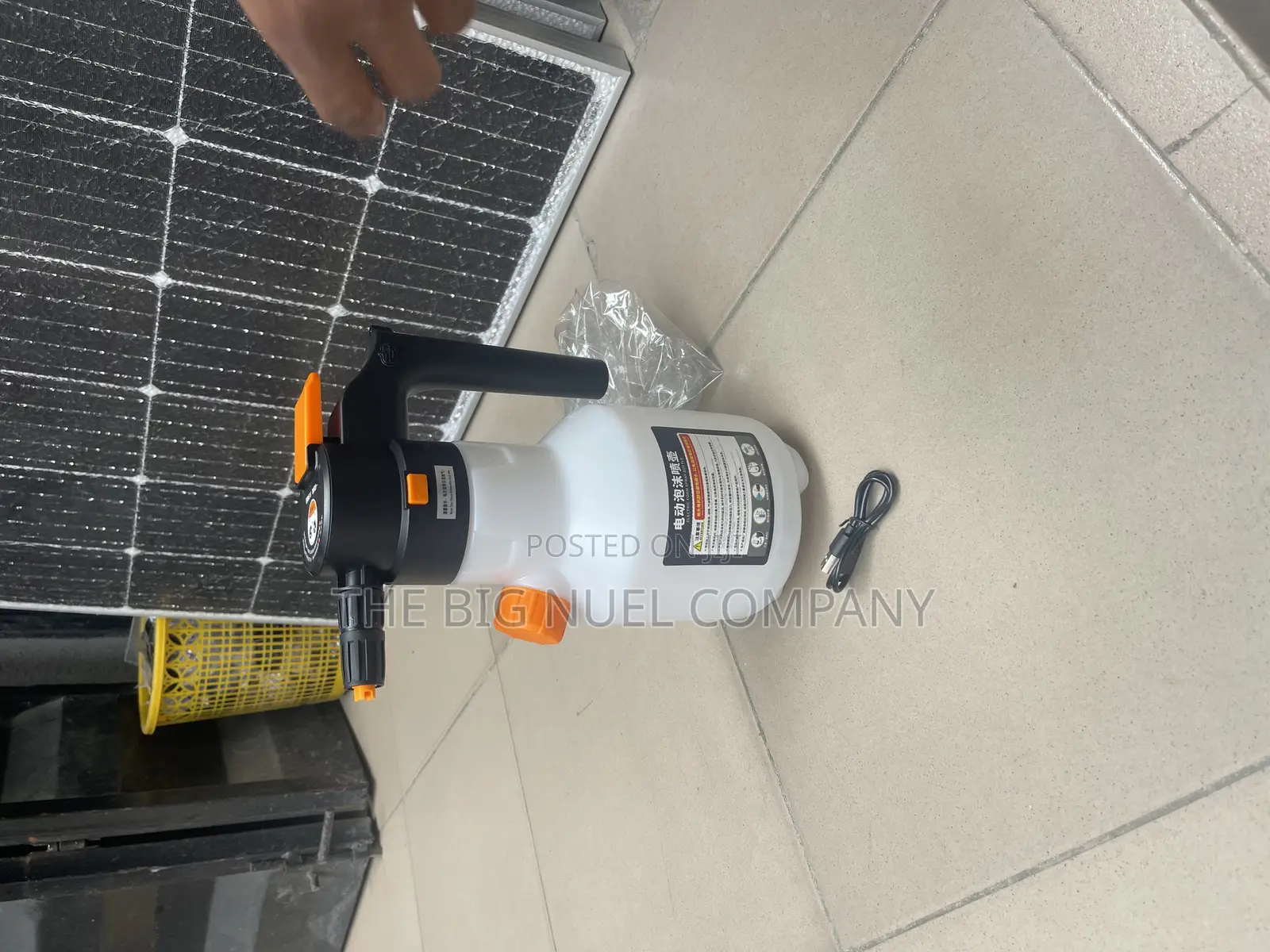 Strong Rechargeable Soap Cannon