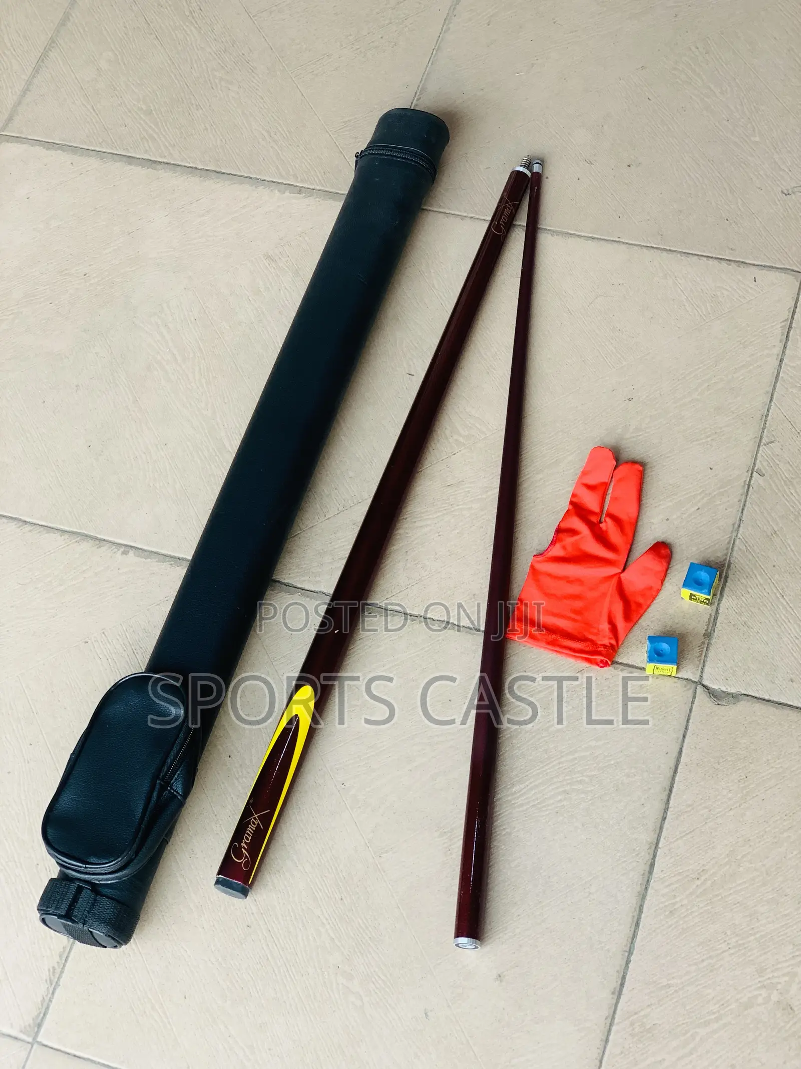 Original Fibre Stick With Free Bag,Chalk And Snooker Glove