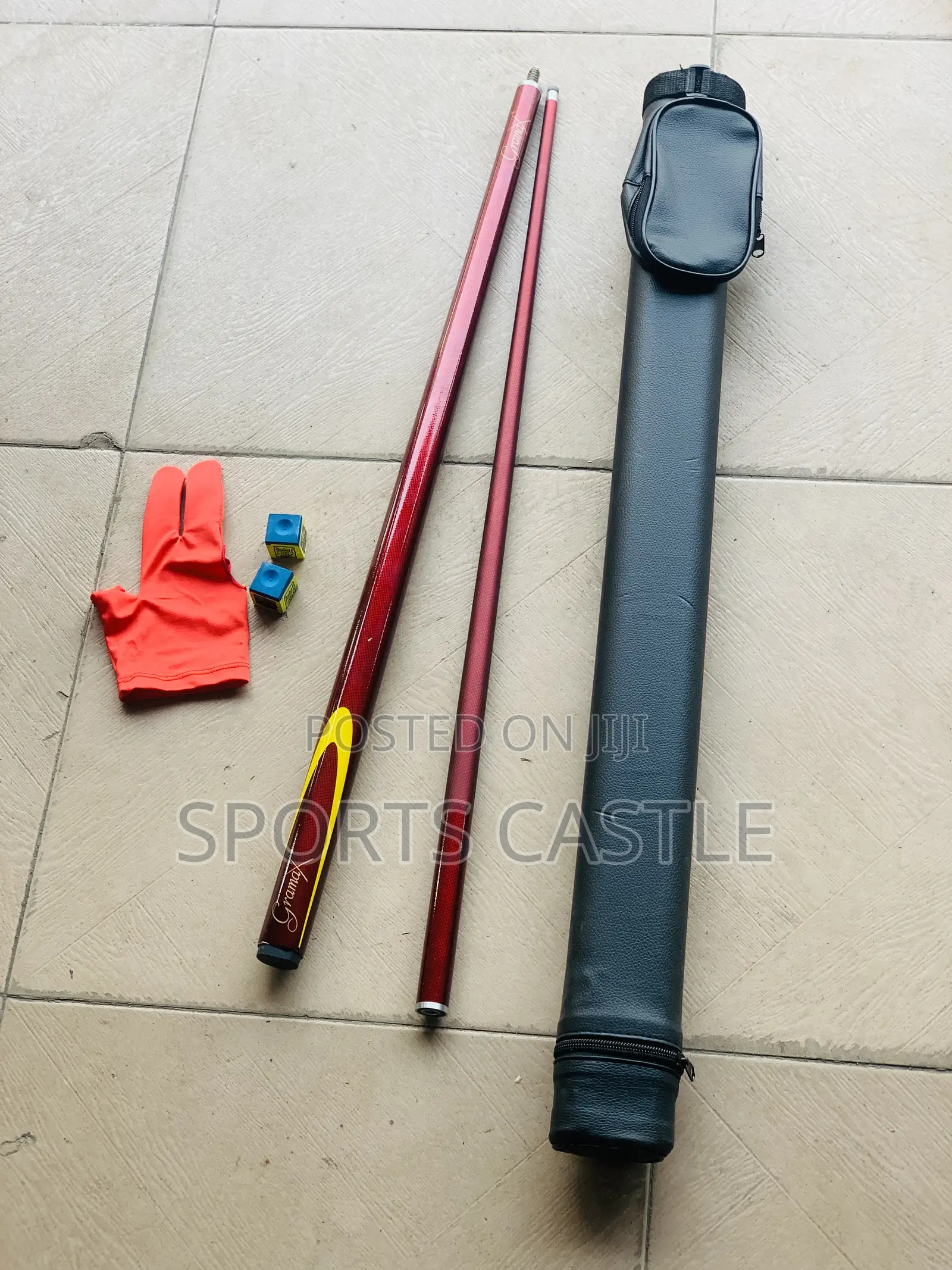 Original Fibre Stick With Free Bag,Chalk And Snooker Glove