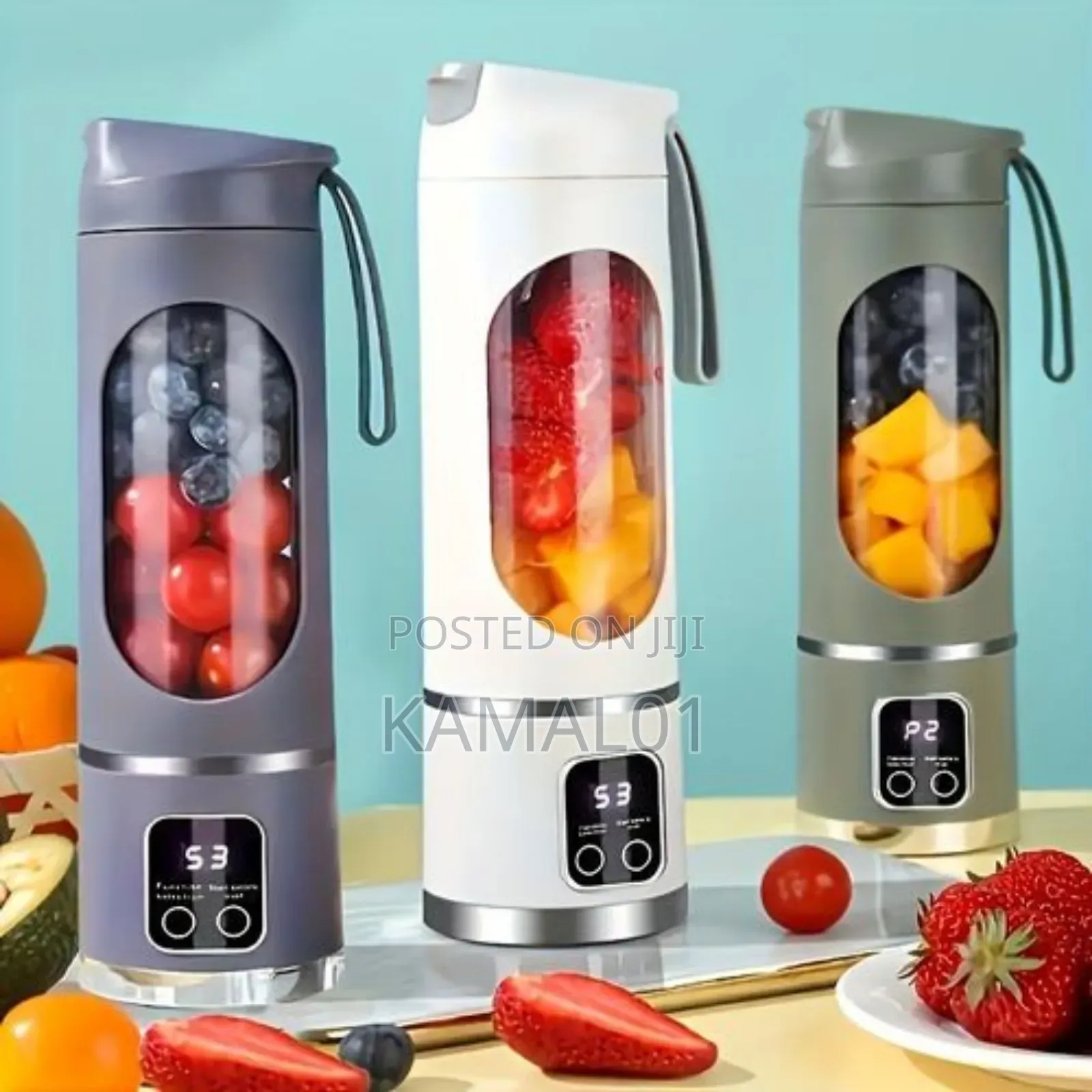 Portable Usb Cordless Blender and Juicer 450ml