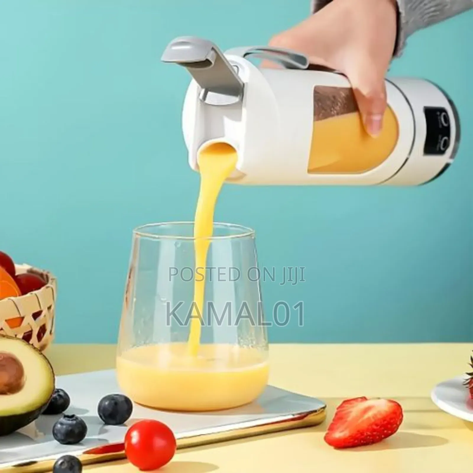 Portable Usb Cordless Blender and Juicer 450ml
