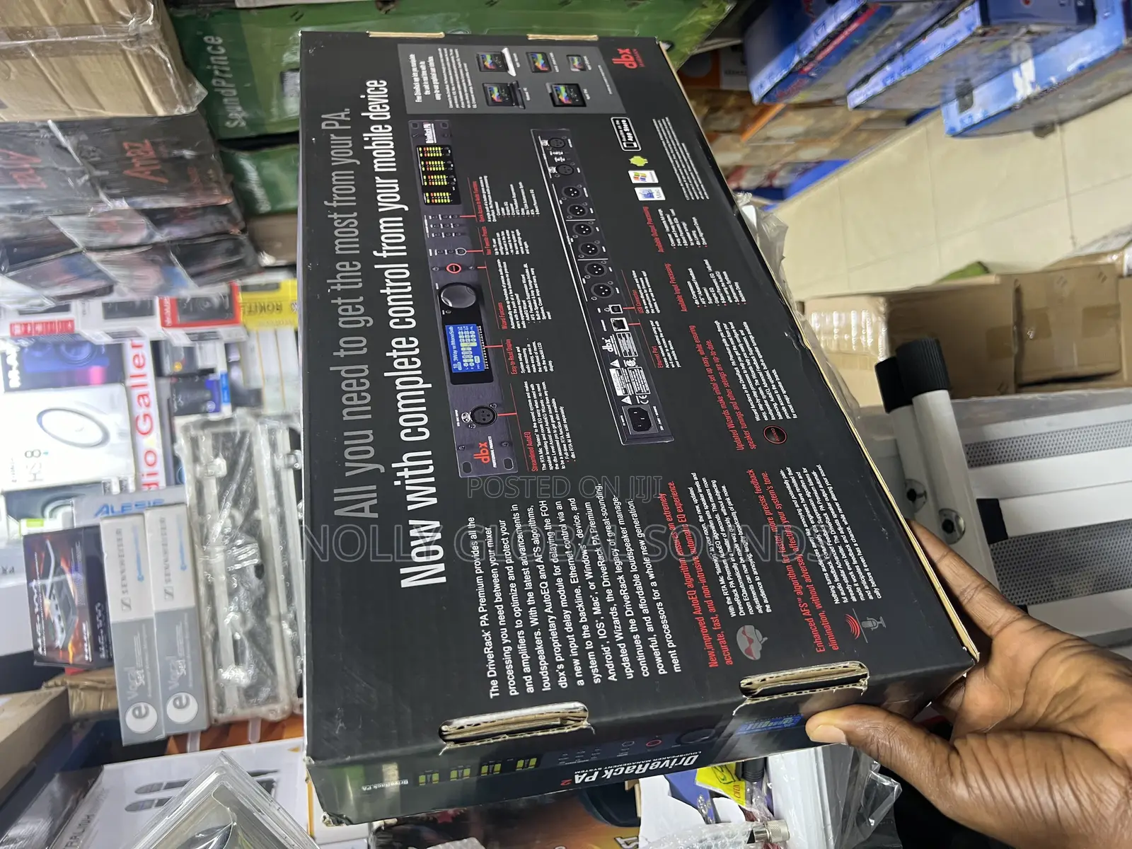 DBX Driverack PA2 Two-Input, 6 Output Loudspeaker Management